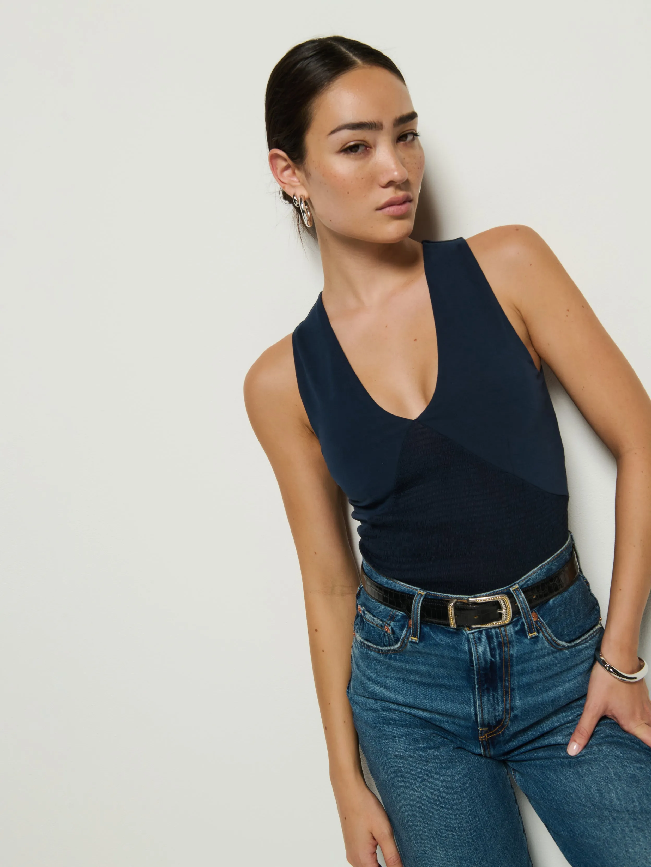 Evalina Tank Breathable fabric Recycled Polyester