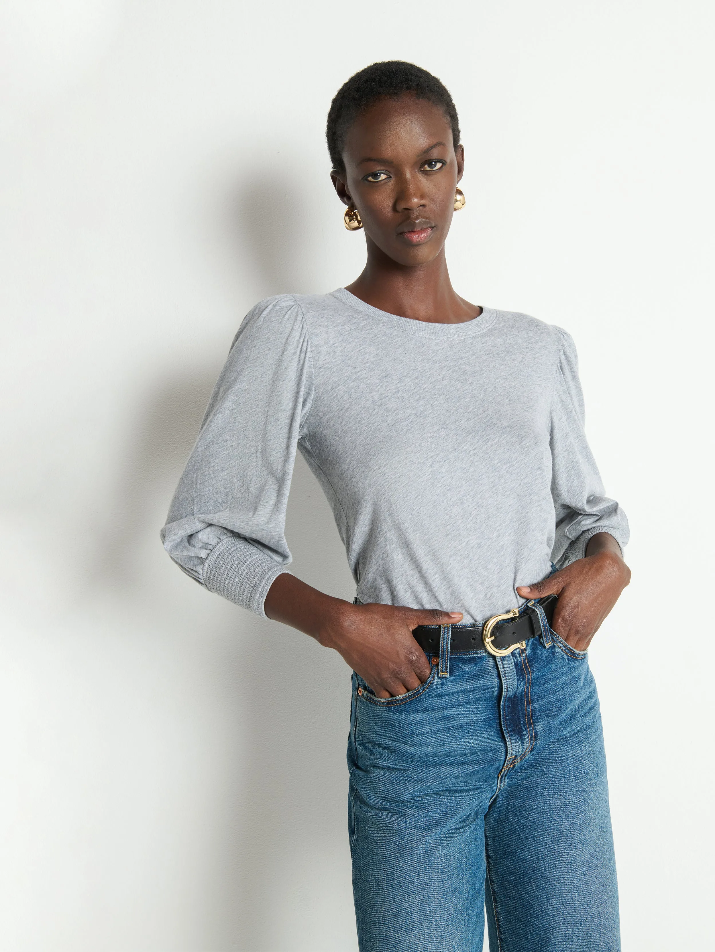 smooth zipper Loren Tee