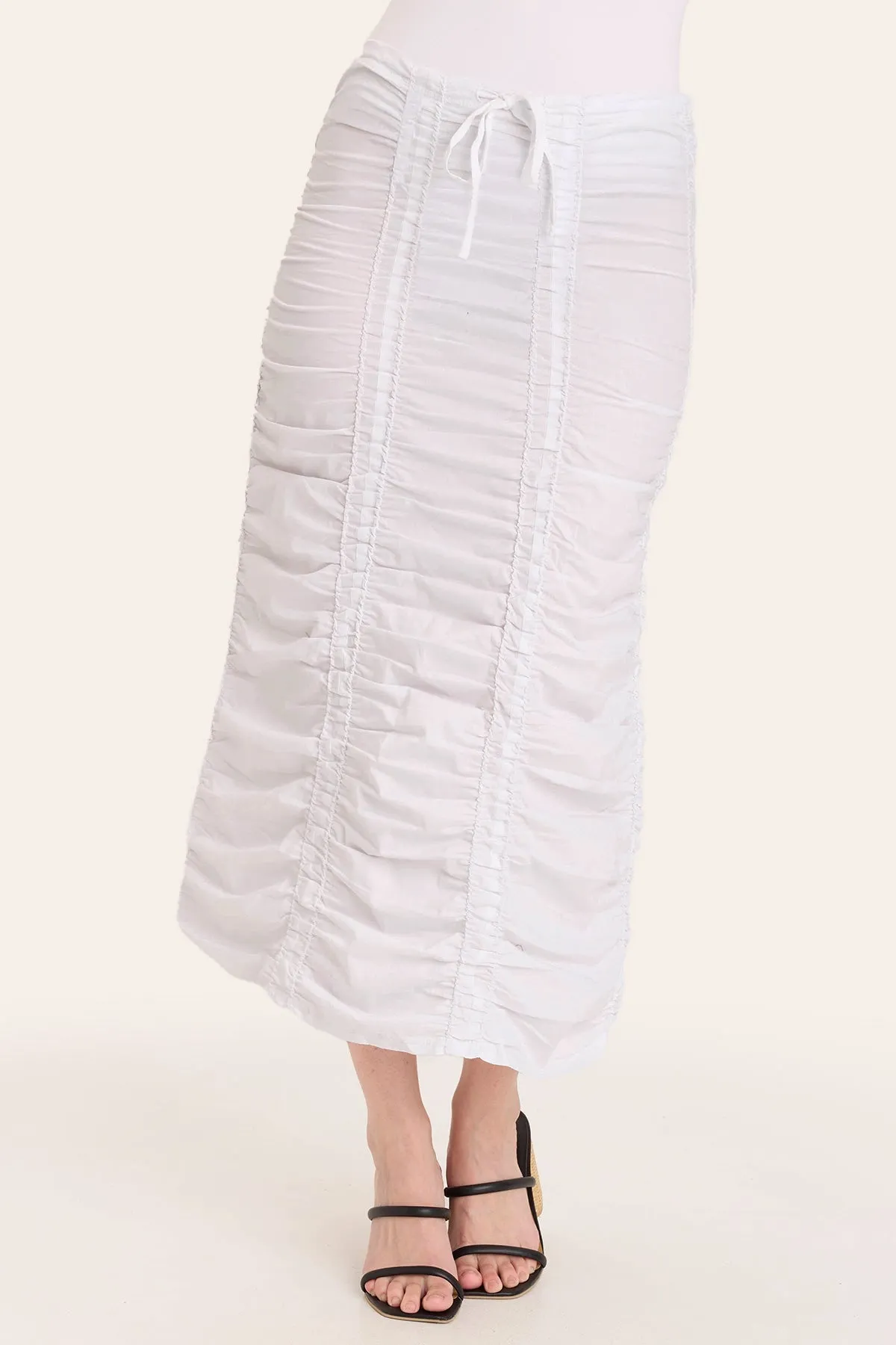 Double Shirred Panel Skirt Kind Soul