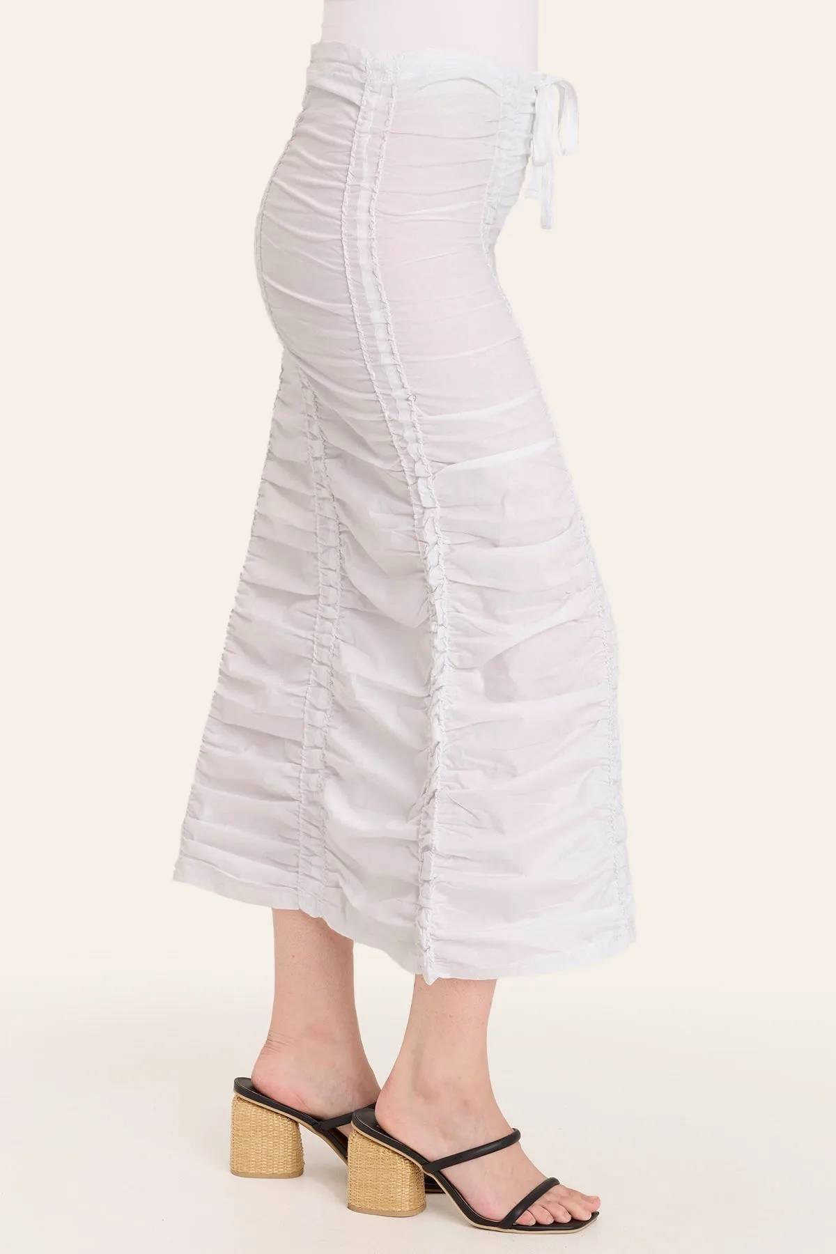 Double Shirred Panel Skirt Epic Glow