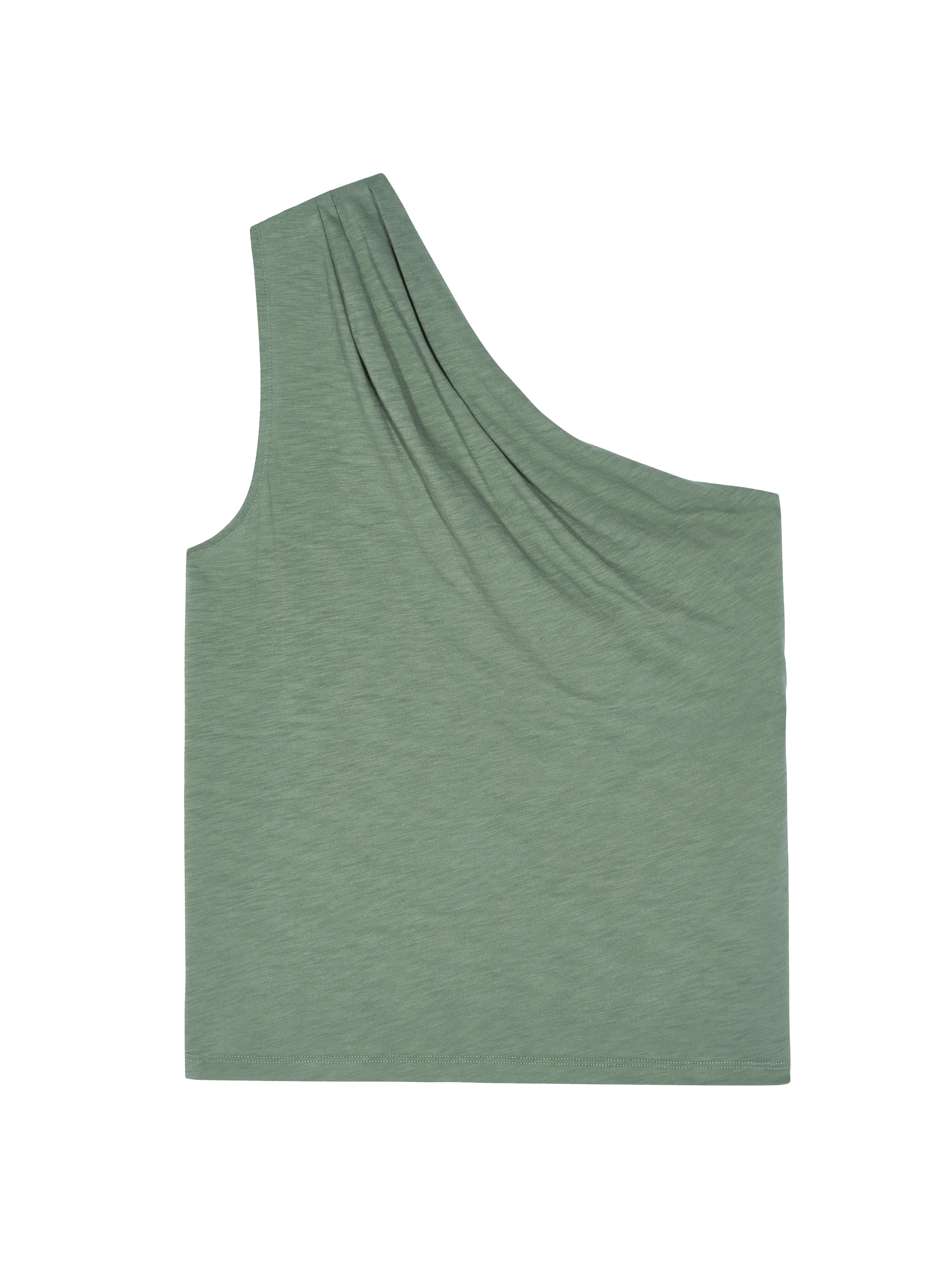 Emberly One Shoulder Top SlipResistantWaistband