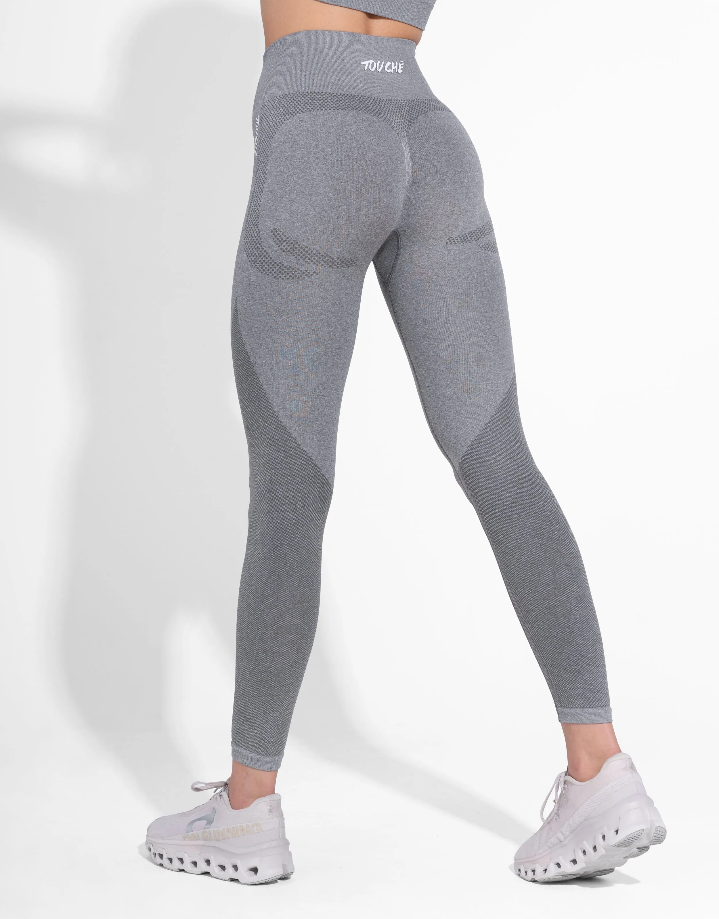 Tagless Design Contoured Feel BREATHER DARK GREY SEAMLESS