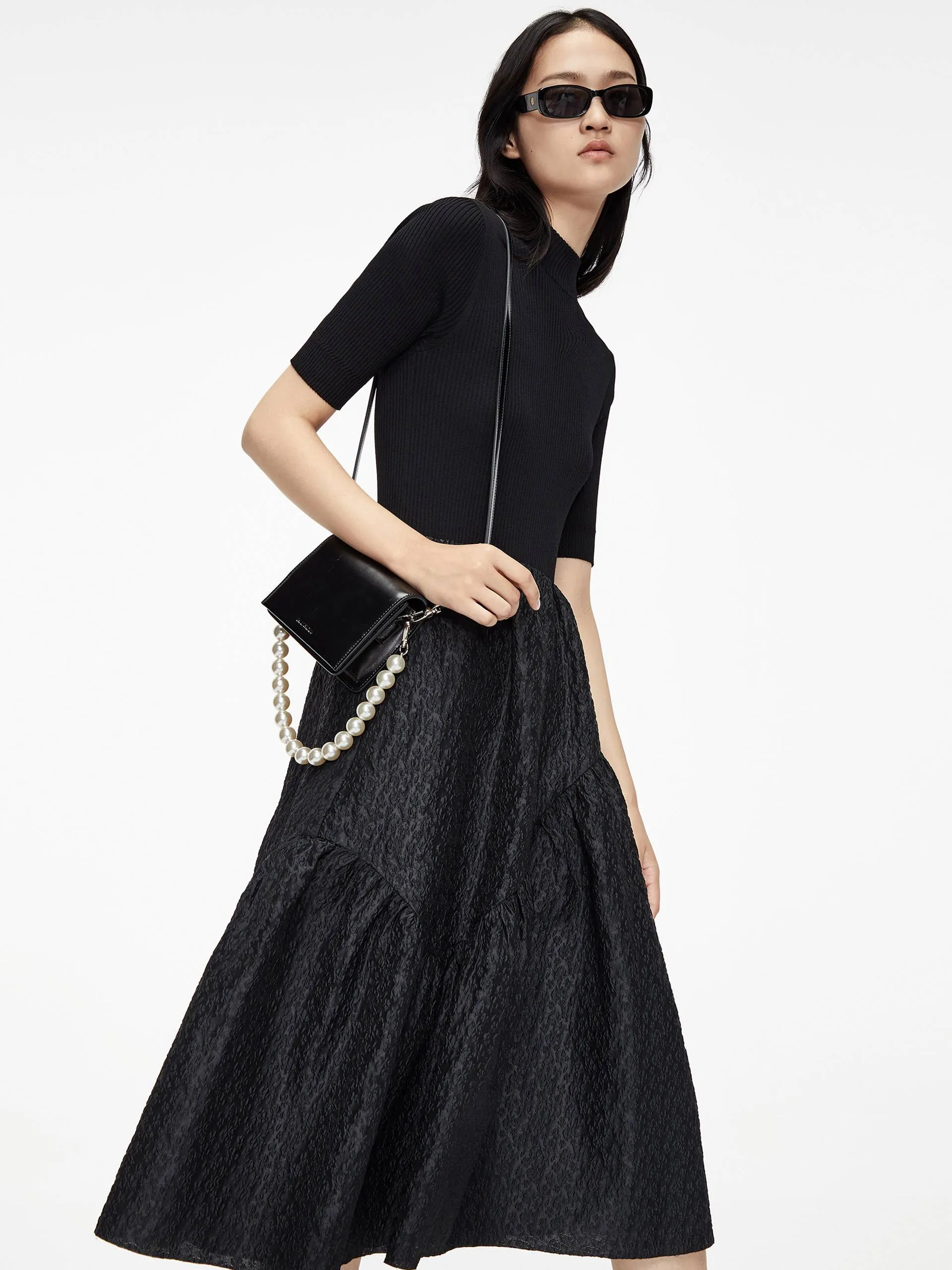 HOT SALE Stitch Rose Pattern Dress Quick Change