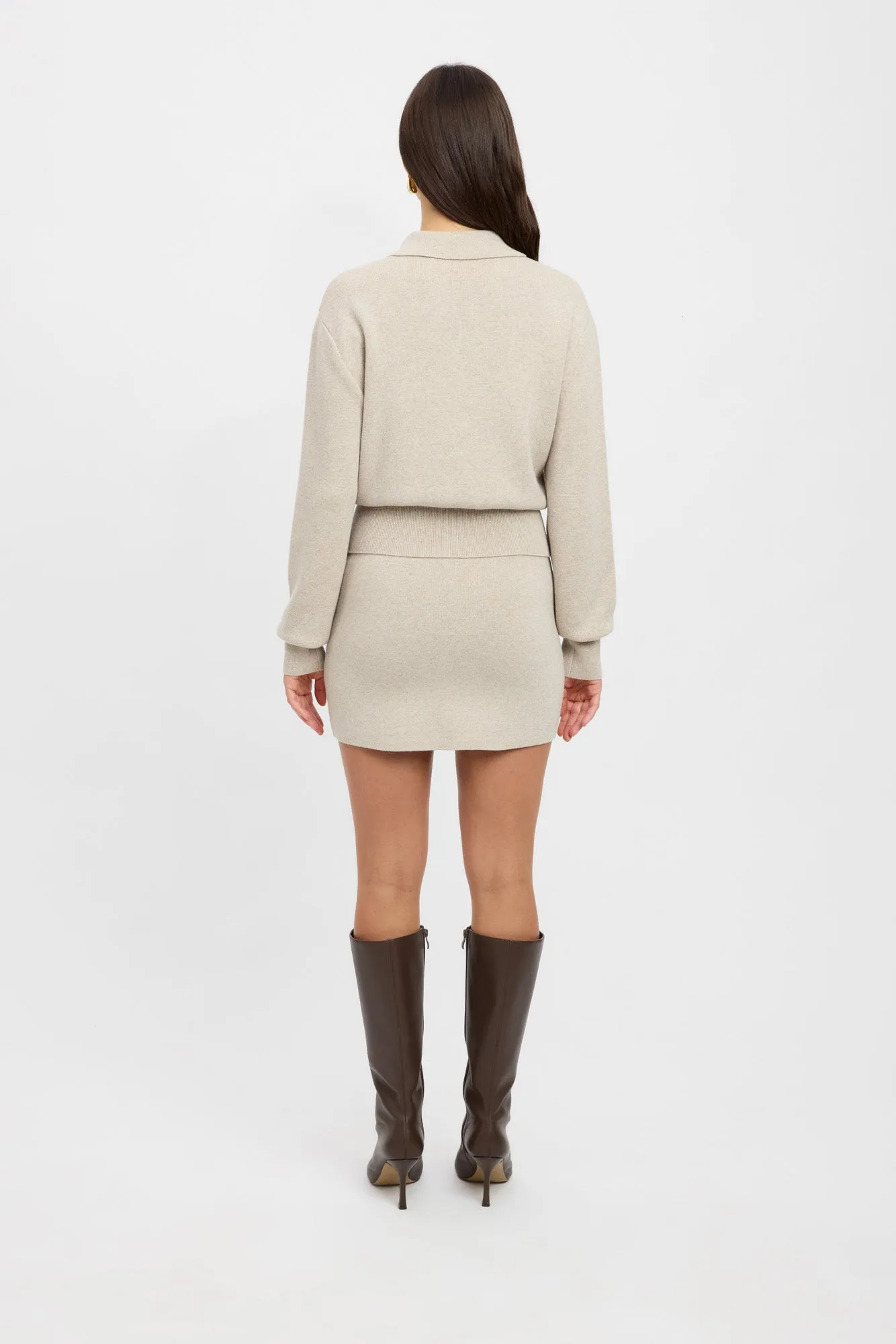 Amelia Knit Skirt Daily Favorite Elegant Flow