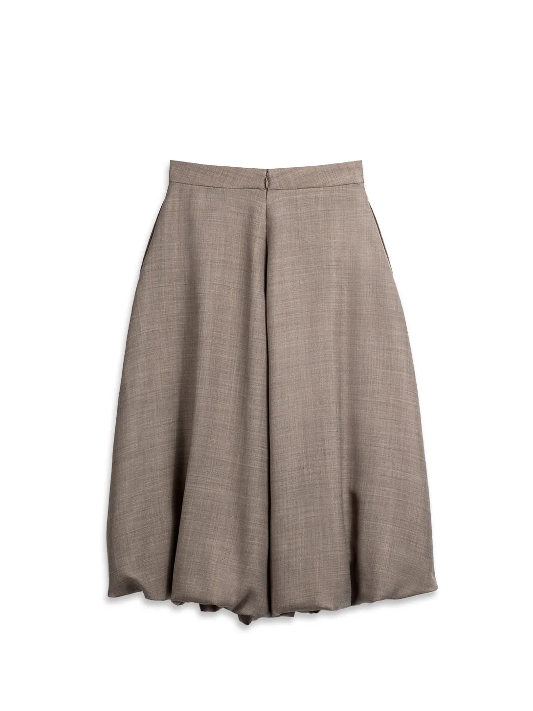 Trend Ready Wool Blend Balloon Skirt