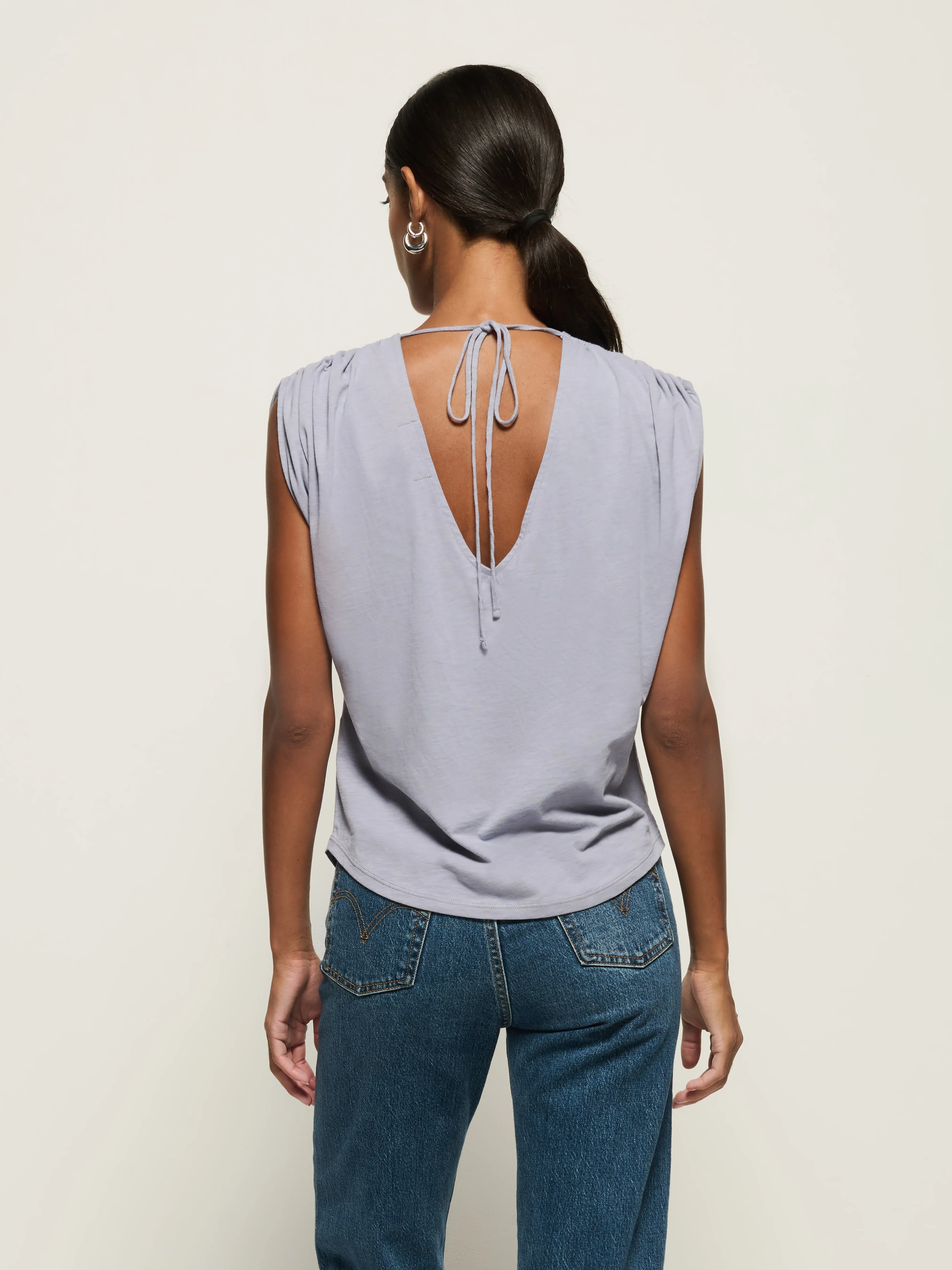 SustainableCertified AbrasionFree Edging Geni Cowl Top