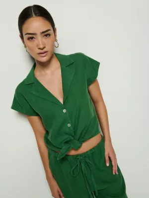 Noemi Tie Top SheerLayeredPanels