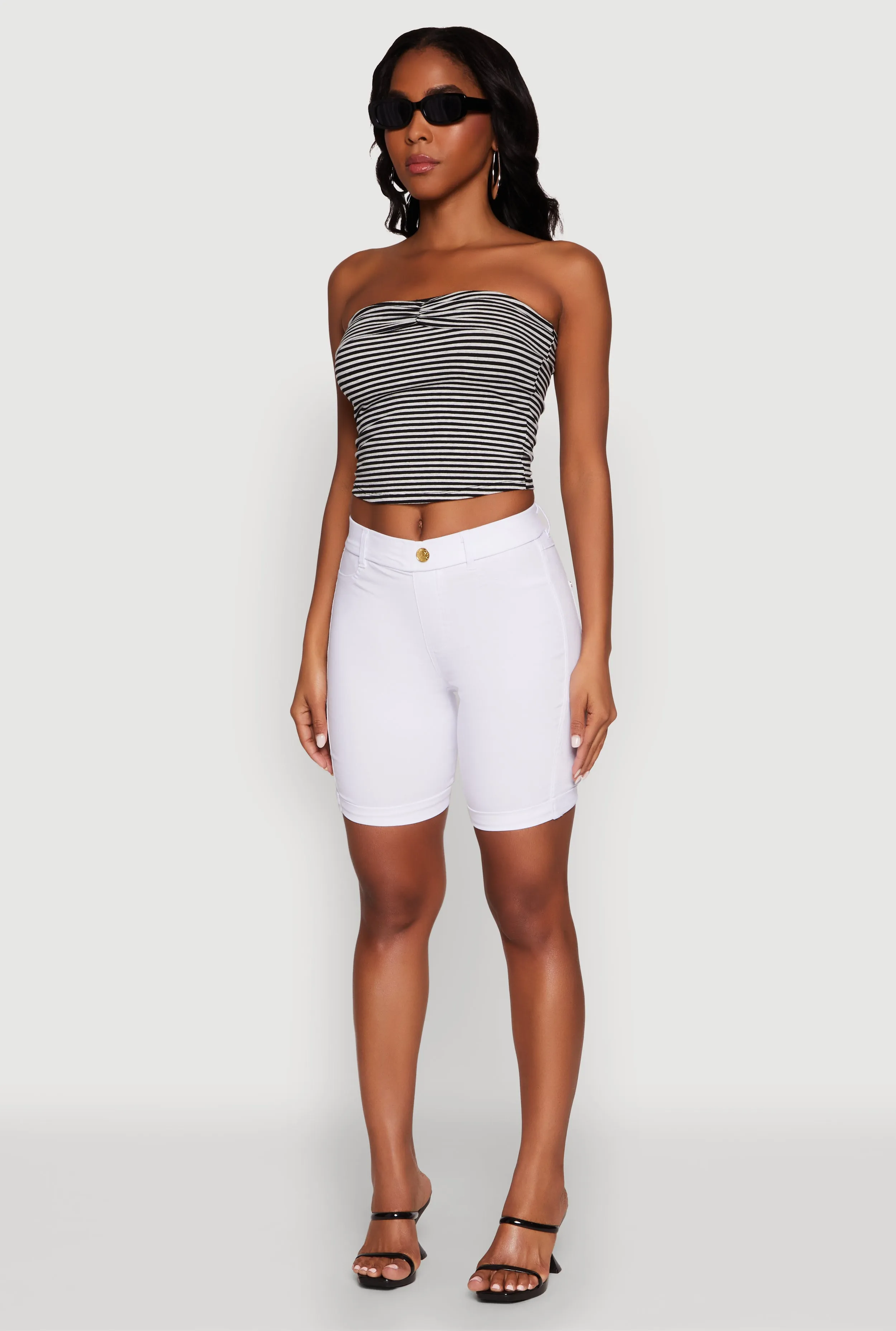 semi - formal event Hyper Stretch Pull On Bermuda Shorts