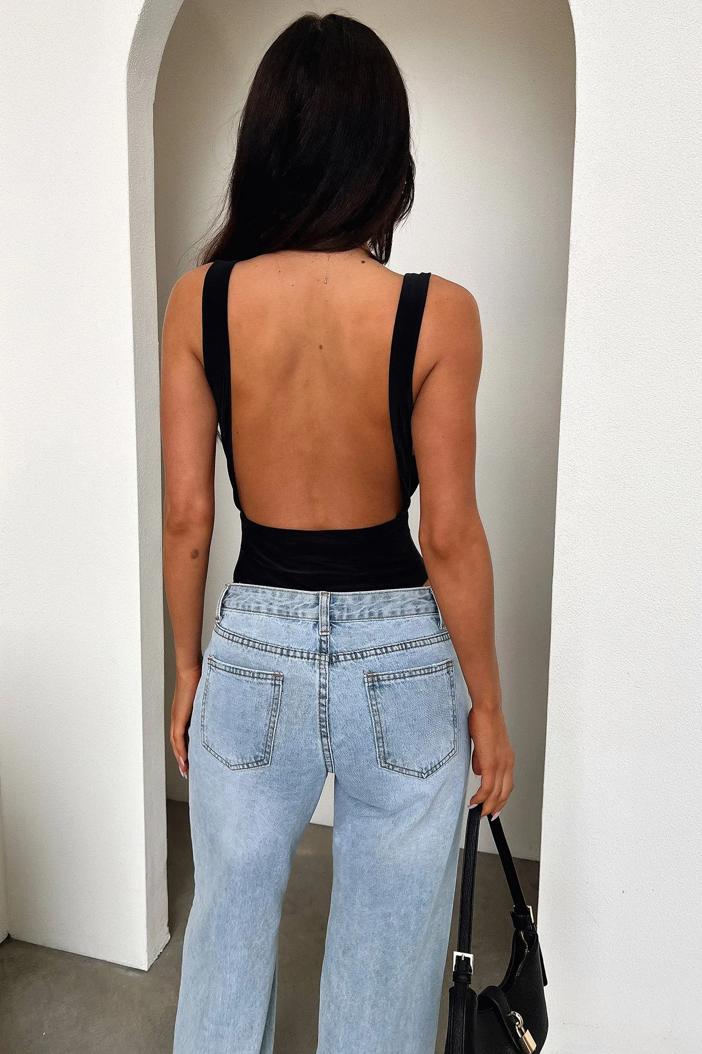 Sofia Bodysuit - Black Beach Comfy