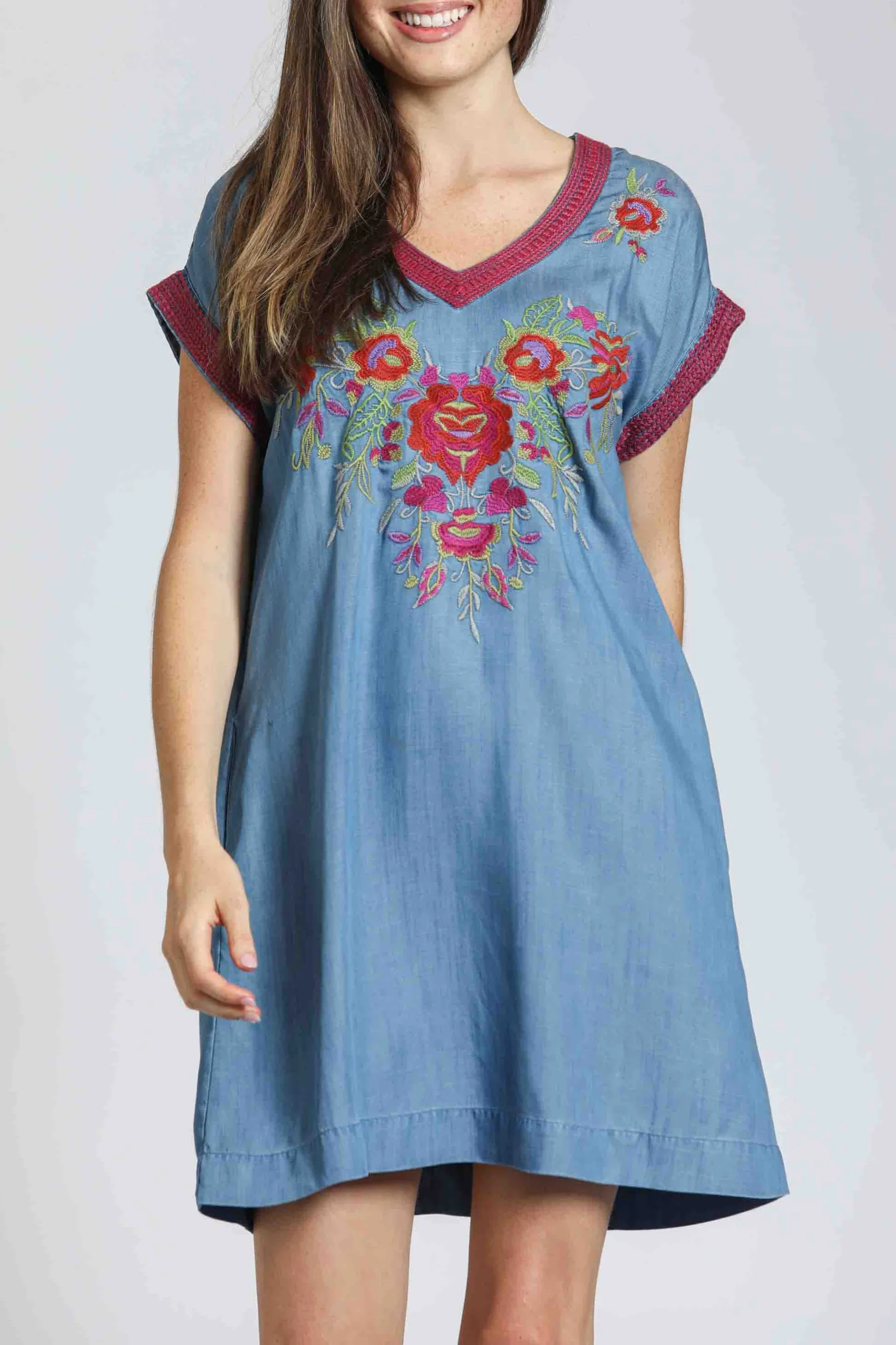 Grace Ease Bonded Seam Technology Boho Inspired Dress