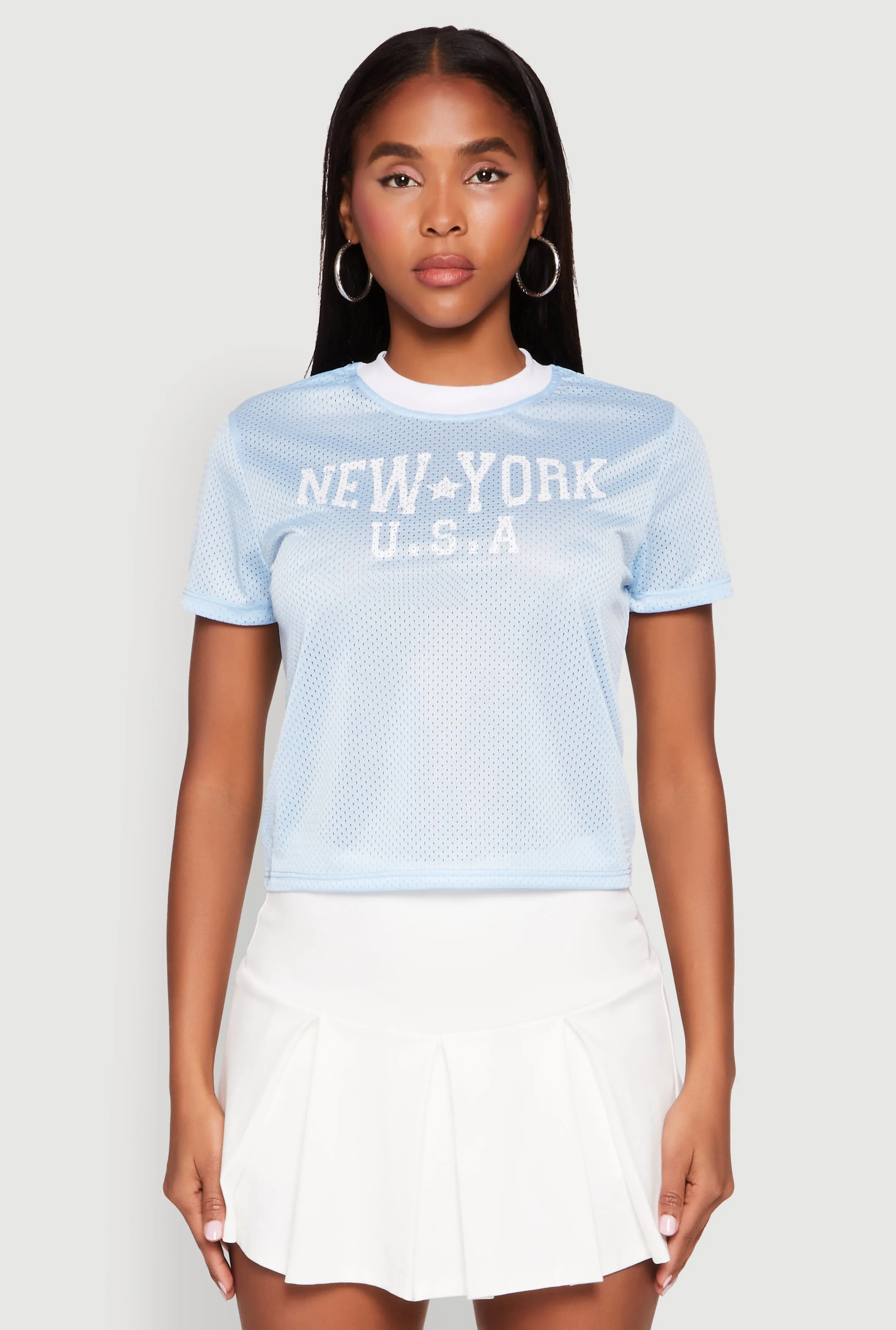 Layering Must-Have Layering Fashion Graphic Jersey Top