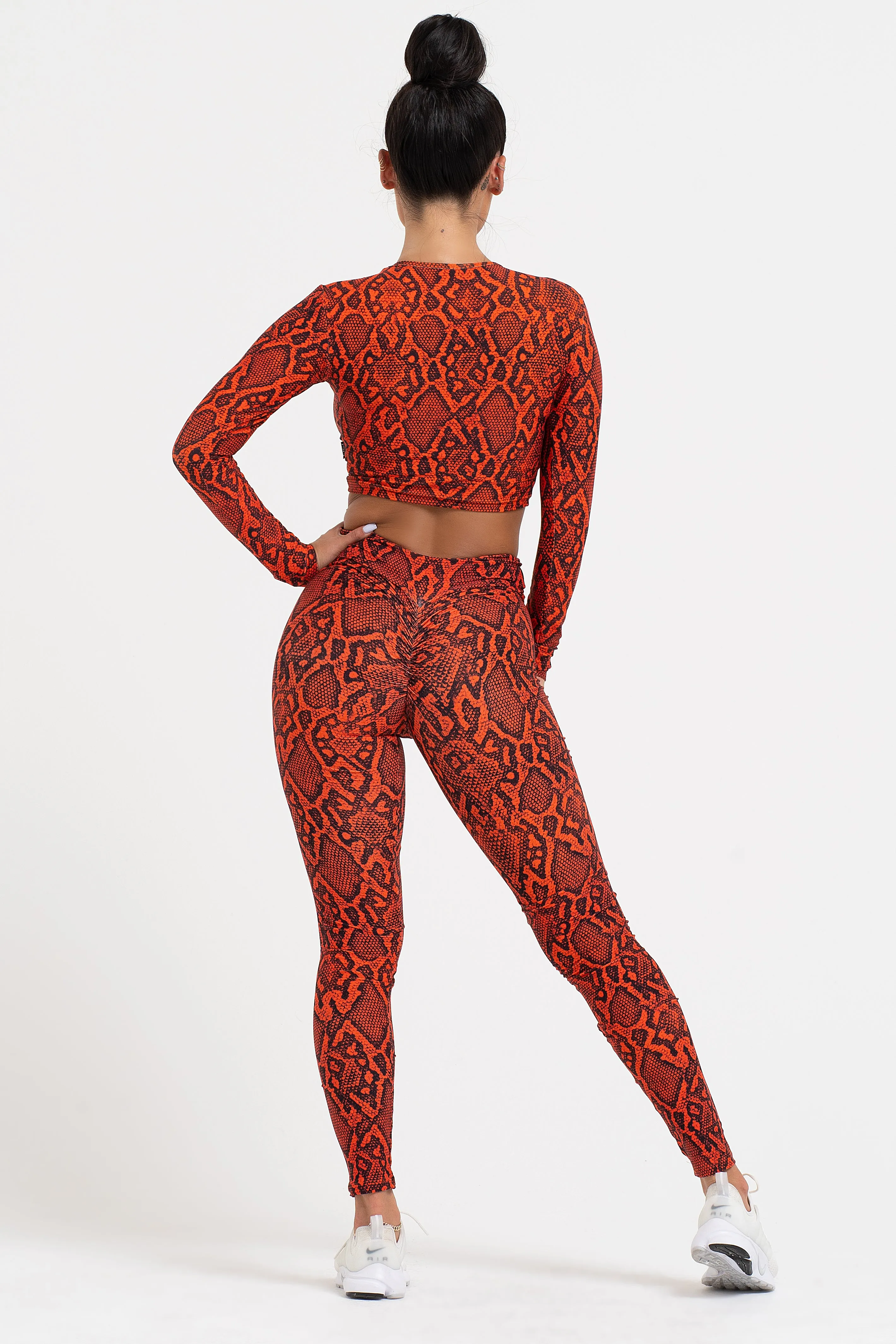 Venom High Waist Scrunch Legging Wind Glow