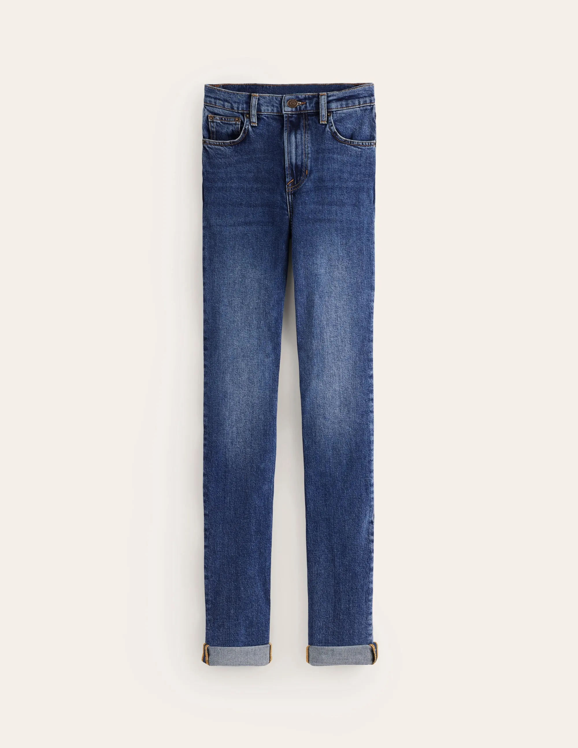 Trend Setter Chill Outfit Student Outfit Girlfriend Jeans-Mid Vintage