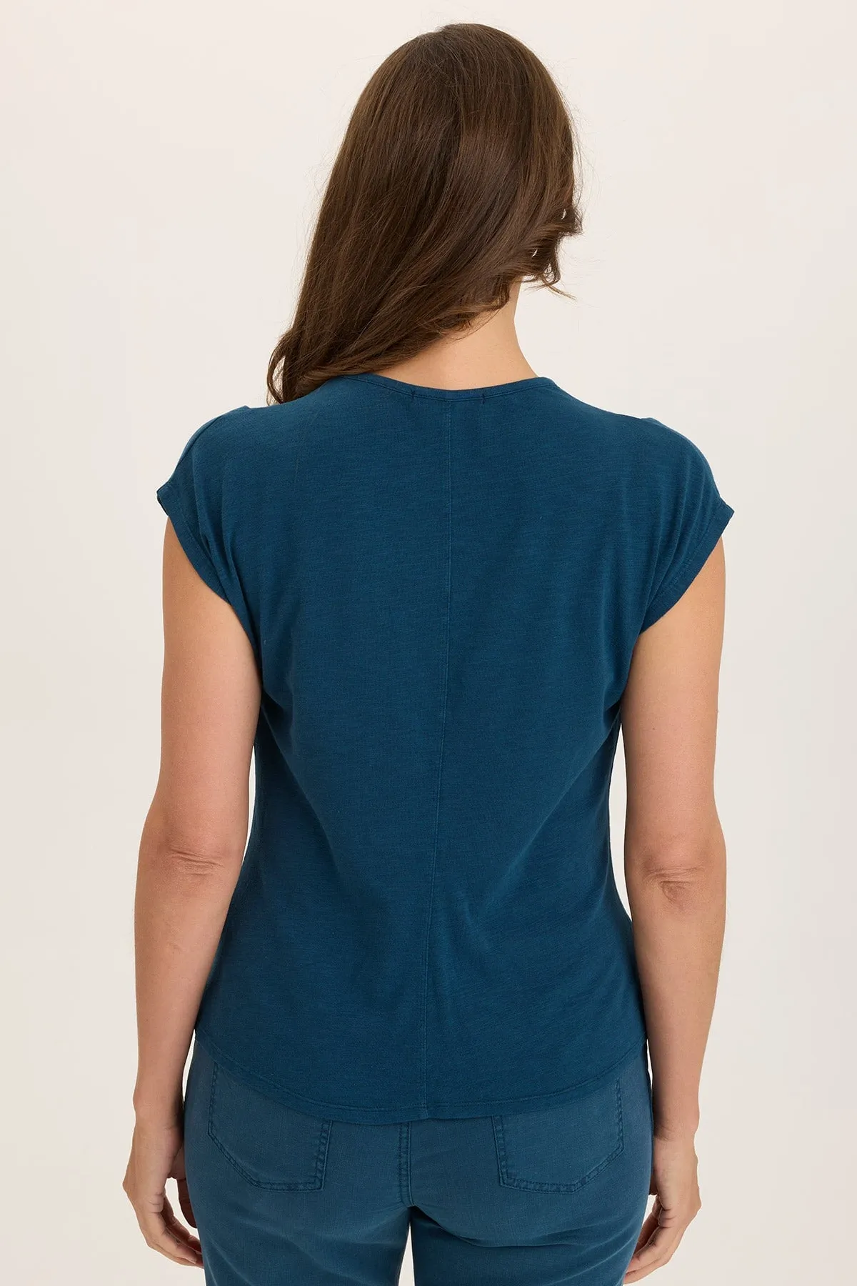 Quick Core Warm Fit Arwen Soft Jersey Mock Neck Tee