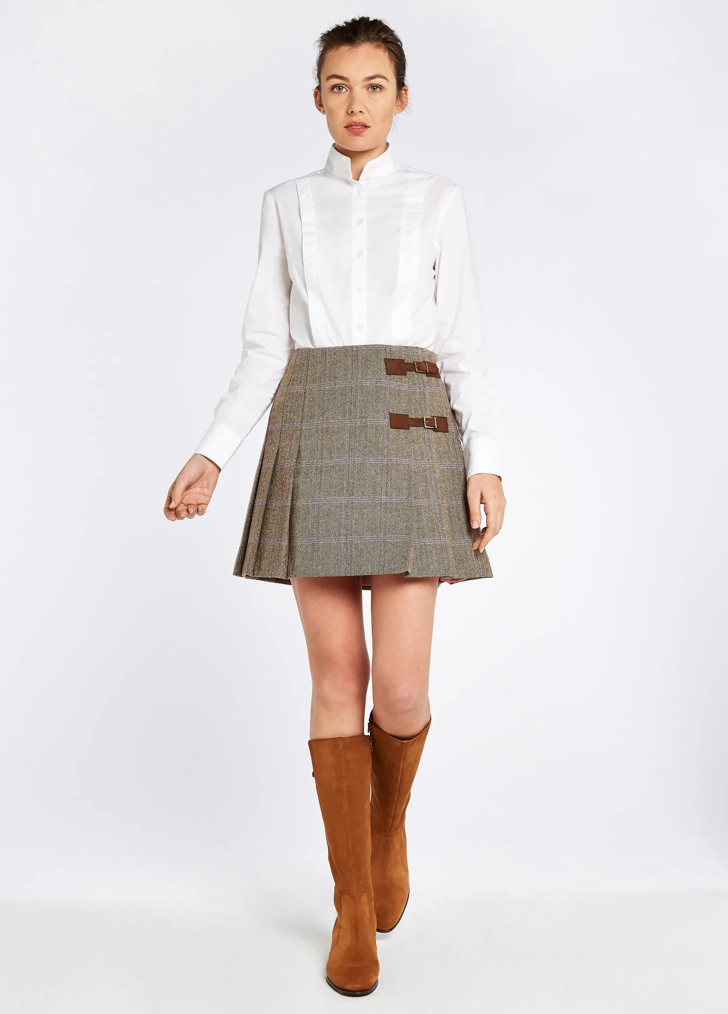 Blossom Tweed Skirt - Woodrose Bohemian vibe
