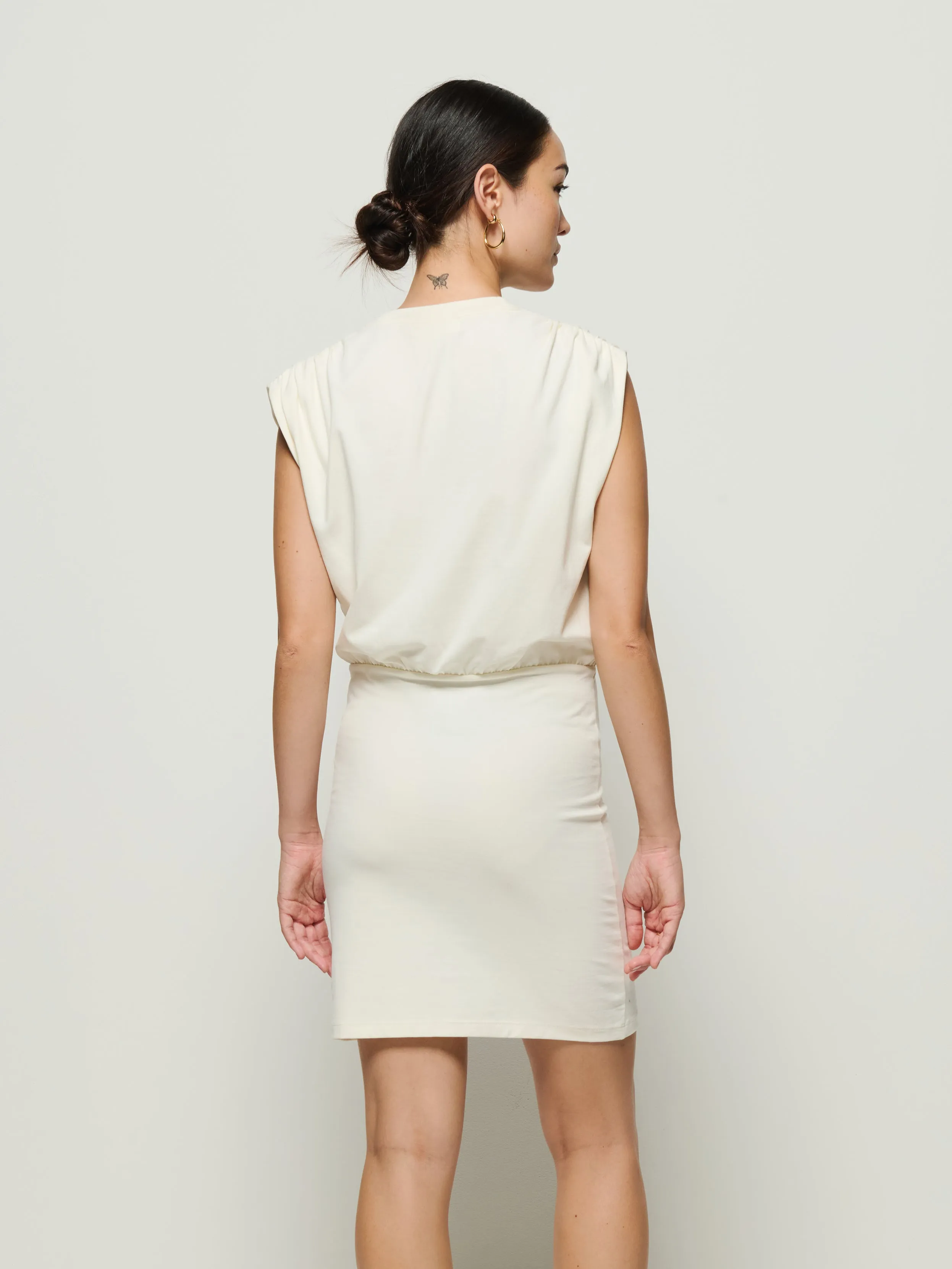Jac Muscle Mini Dress Nature Glow Polish Glow