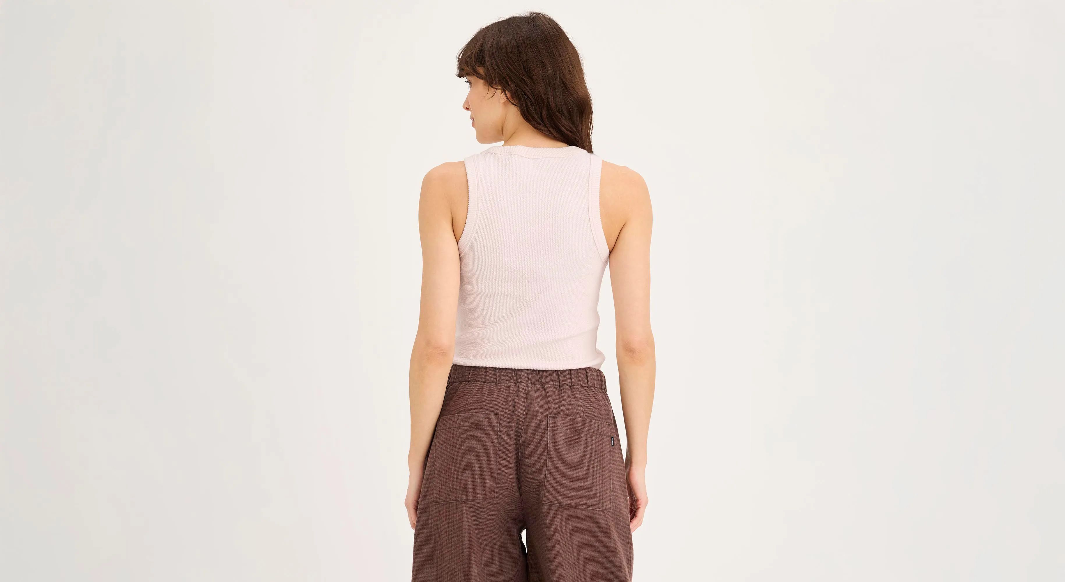 QuickDry Technology Rib Tank, Slim Fit