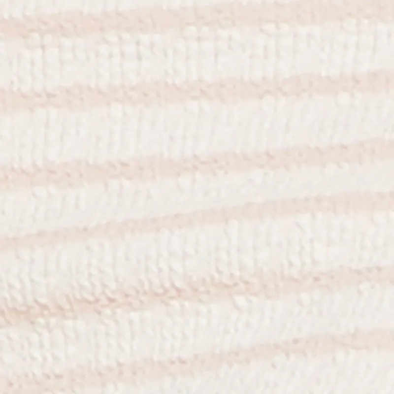 Almost Famous Striped Side Slit Skirt Shirred Back Leg Elongating