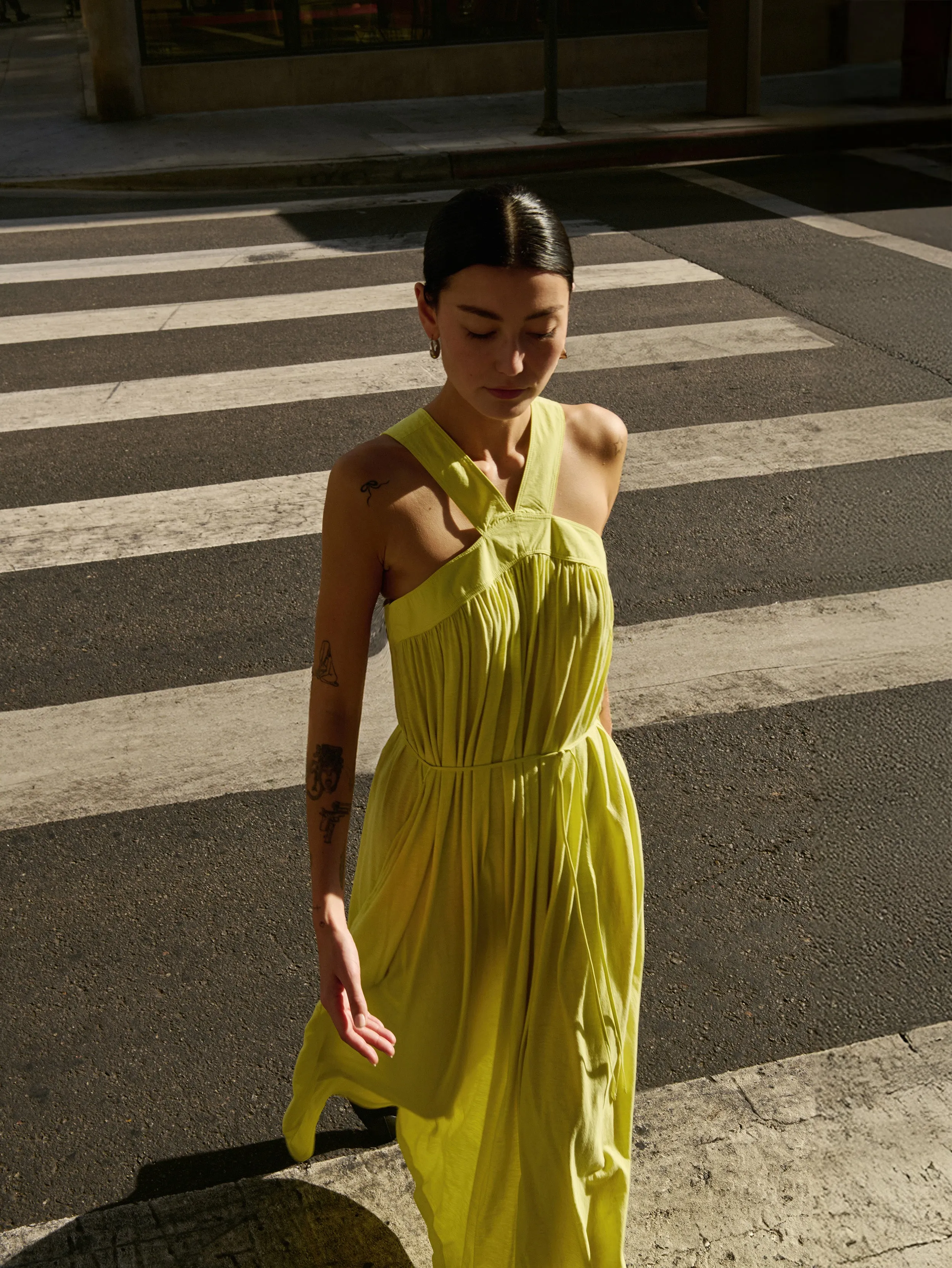 CrossBackStructure Brielle Halter Maxi