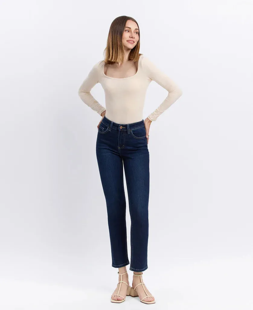SoftTouch Vervet High Rise Ankle Slim Straight