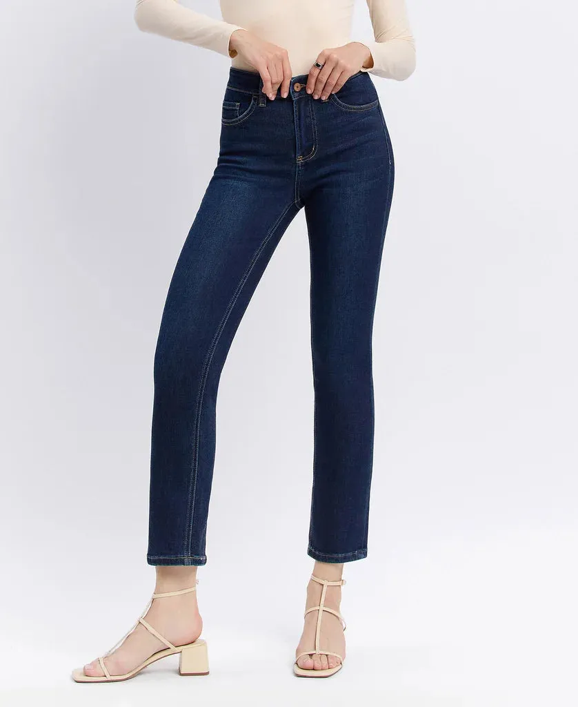 Warm Base SlipResistantHem Vervet High Rise Ankle Slim Straight