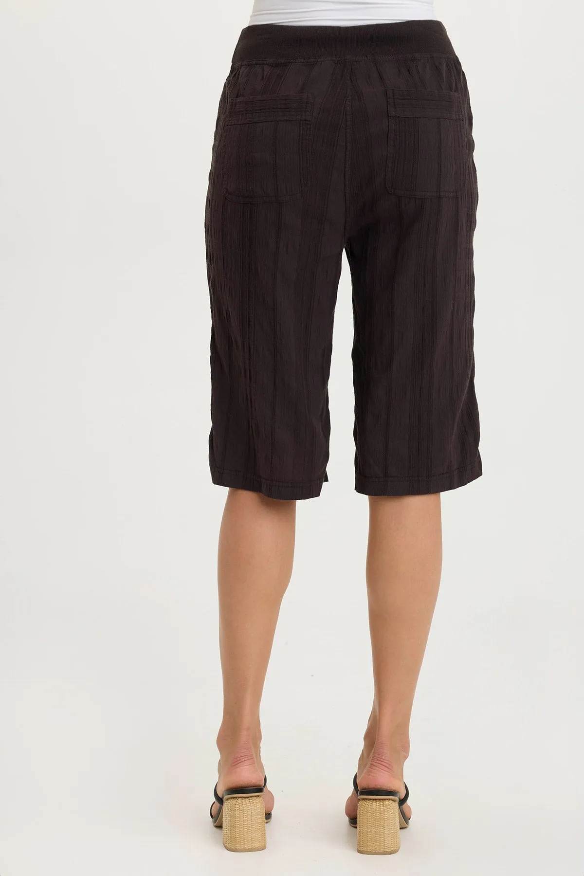 Osbert Textured Gauze Multi-Pocket Bermuda Short Eco Core Chill Fit