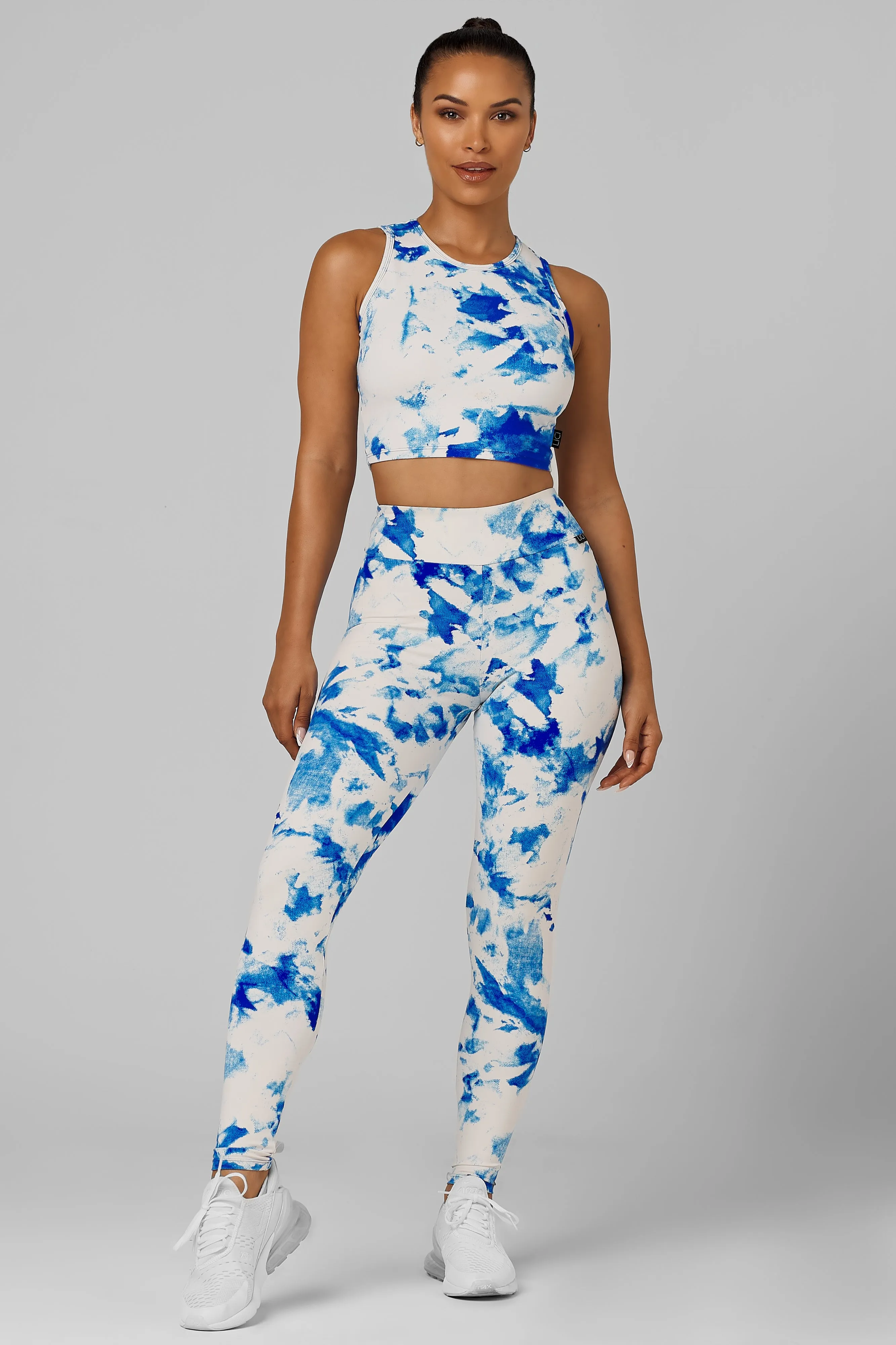 Santorini High Waist Scrunch Legging Star Mood