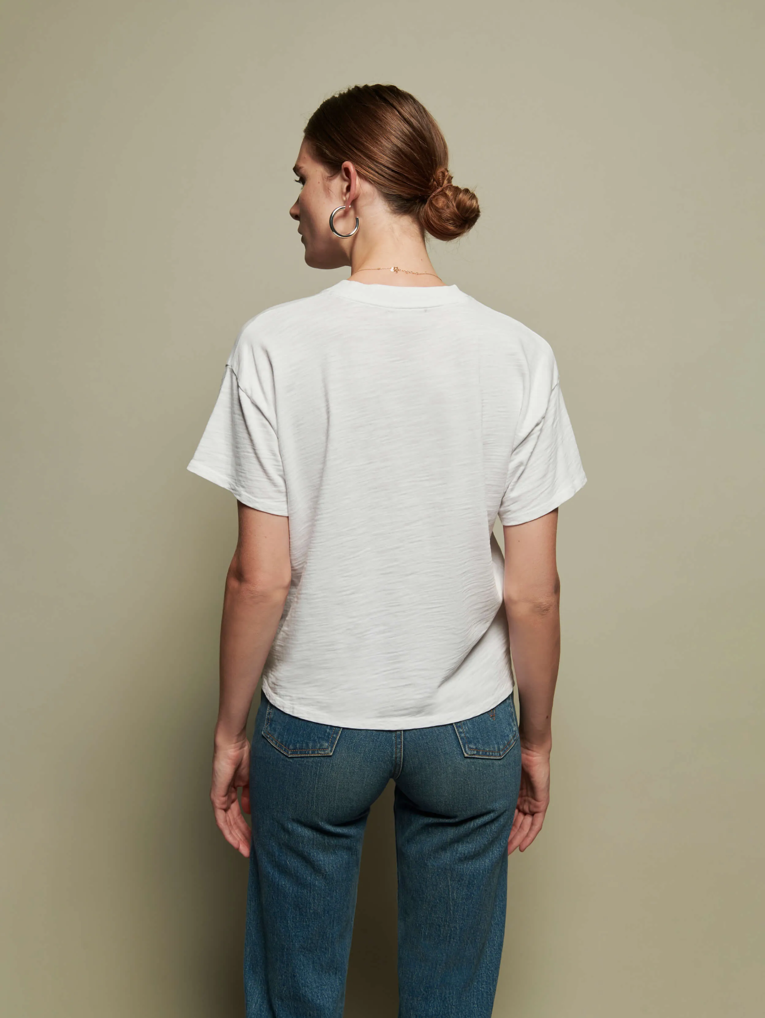 Jessa Top WrinkleResistant Fabric HighNeckStyle
