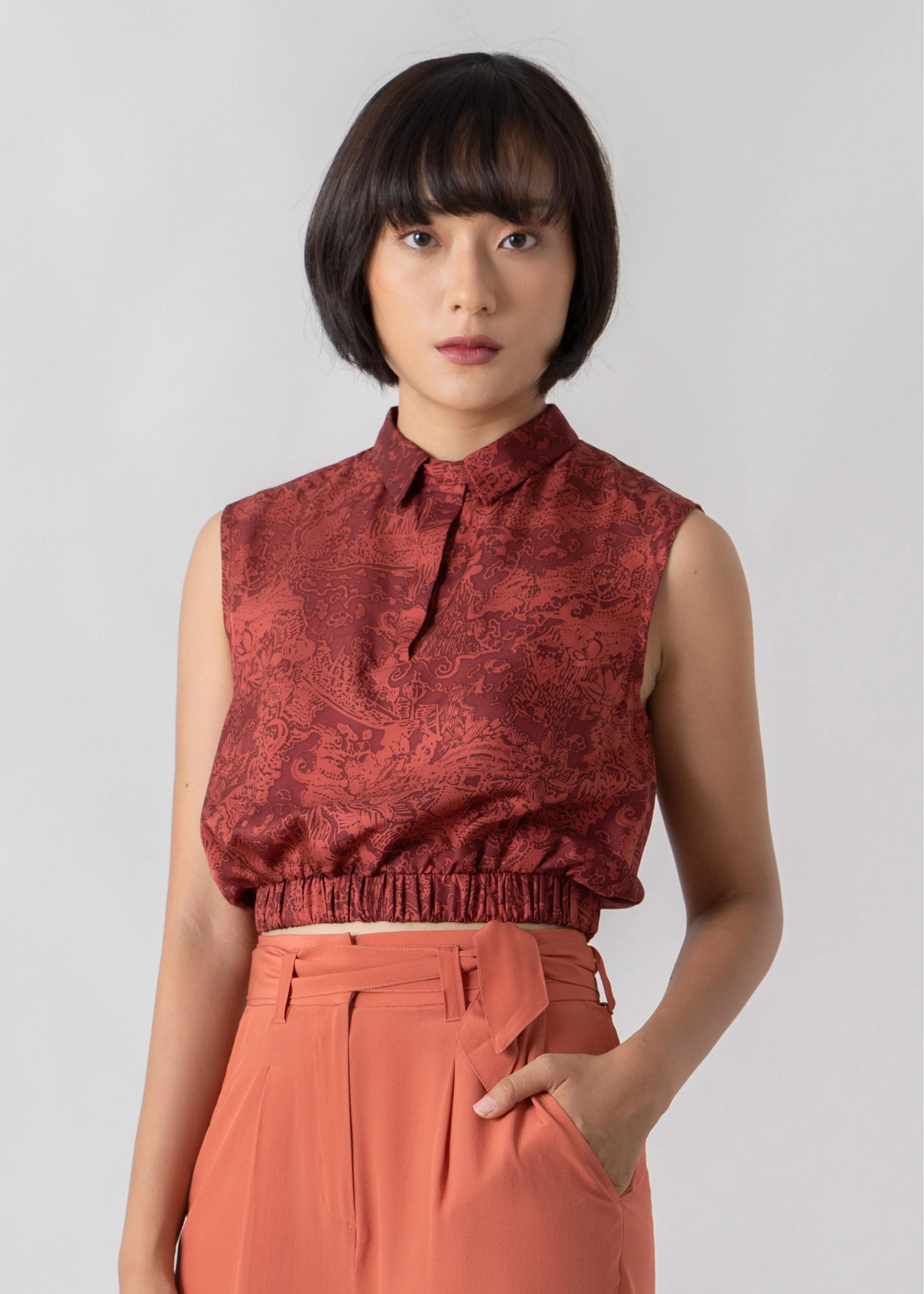 Princess Glow WrinkleResistantClothing RUBY - RED FAIFO
