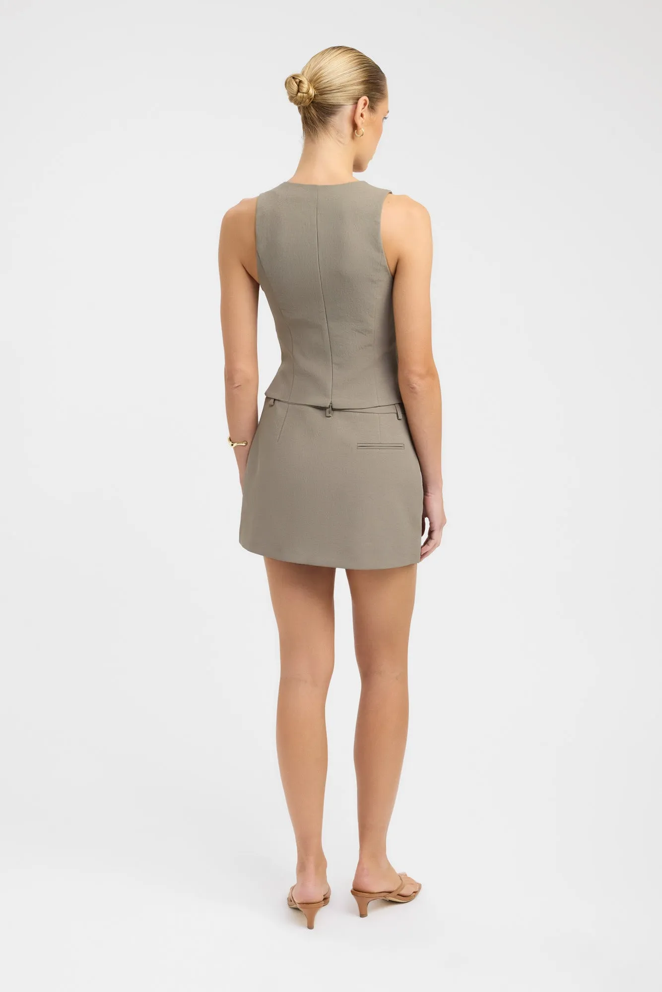 Sustainable Ariel Low Rise Mini Skirt