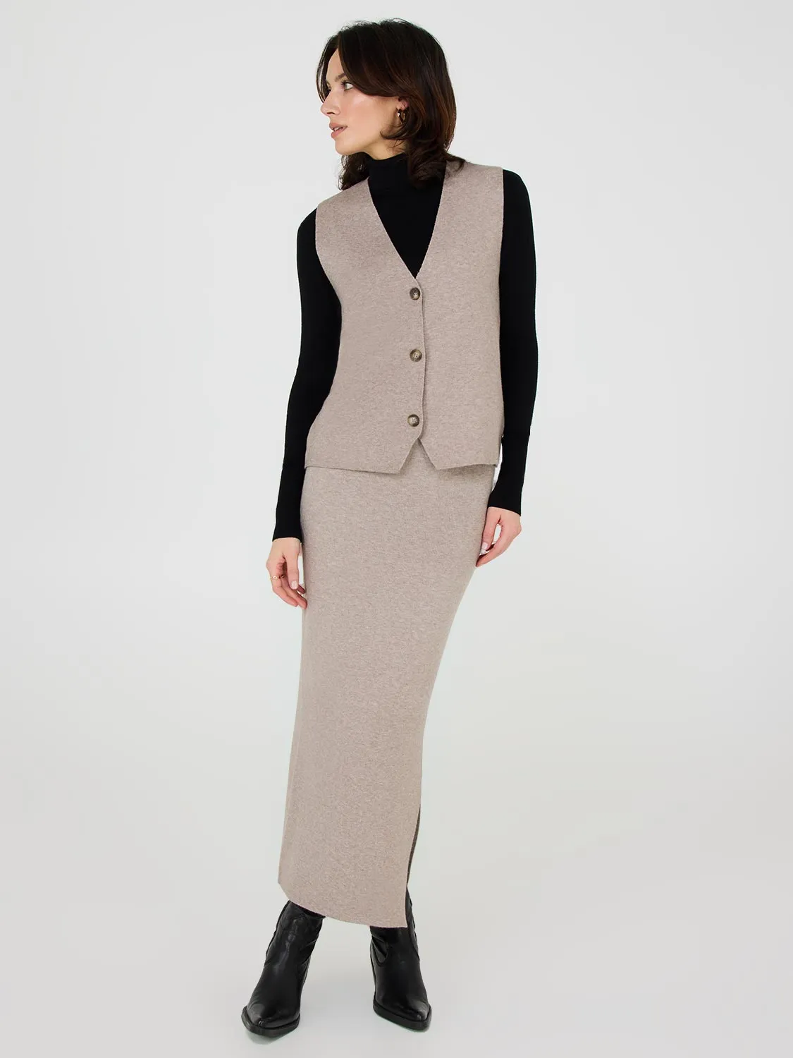 Sweater Knit Pencil Skirt Outfit Lineup