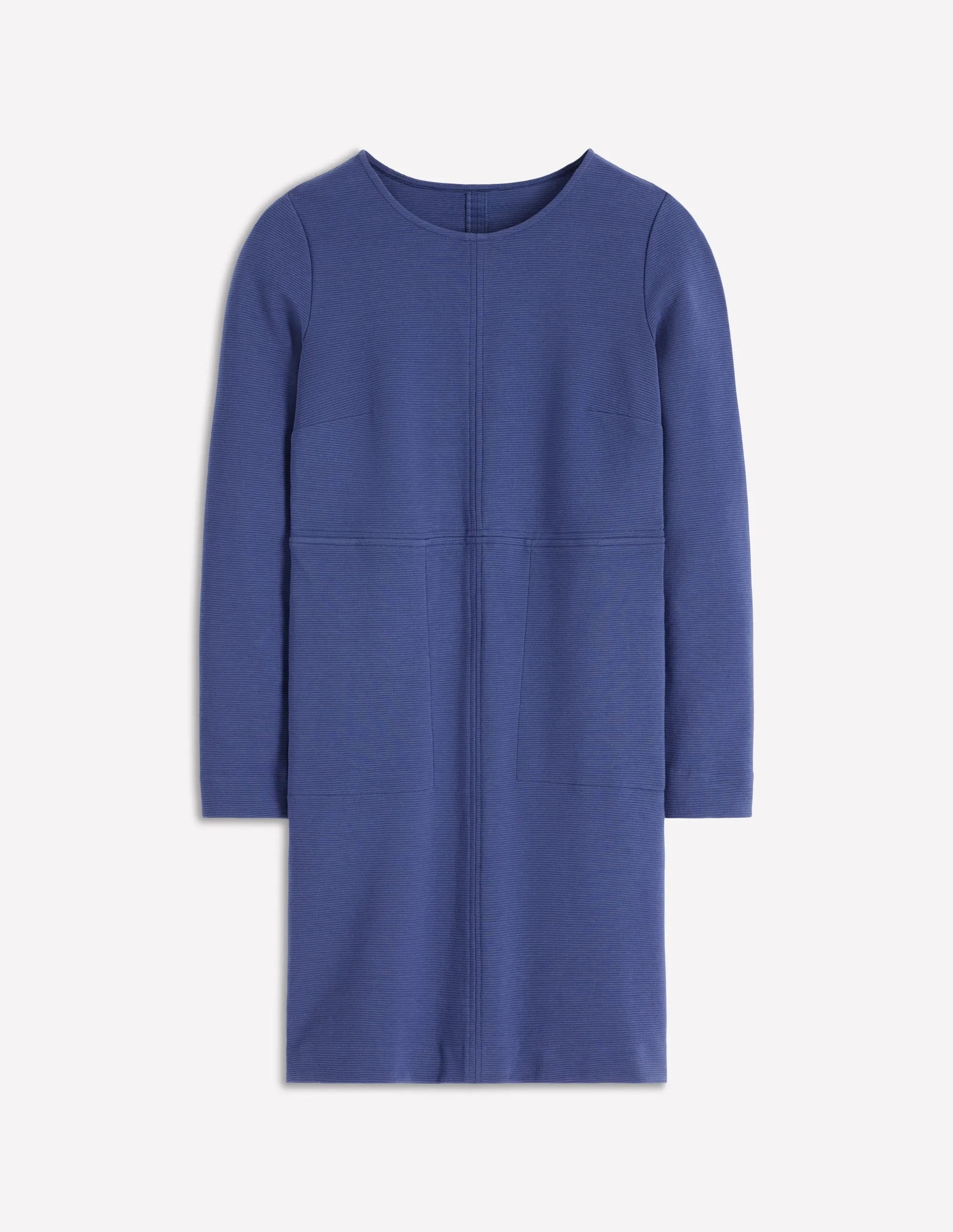 Bar Chic Cornelia Ottoman Dress-Denim Blue