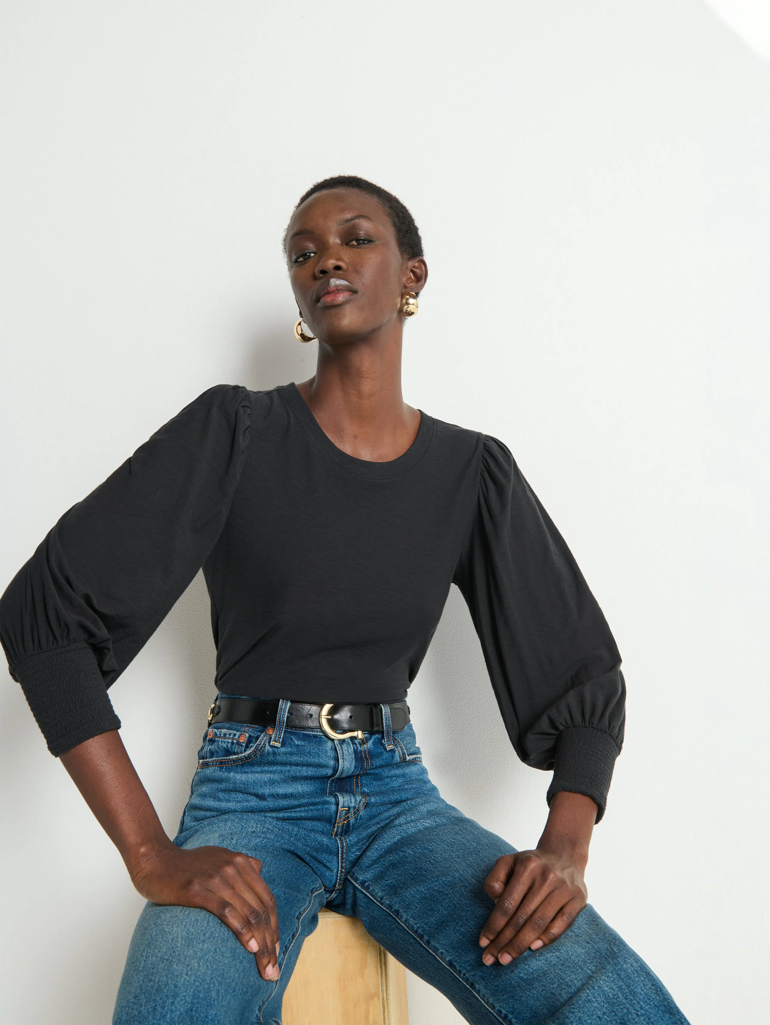 Loren Tee LowProfile Design ElasticWaistband