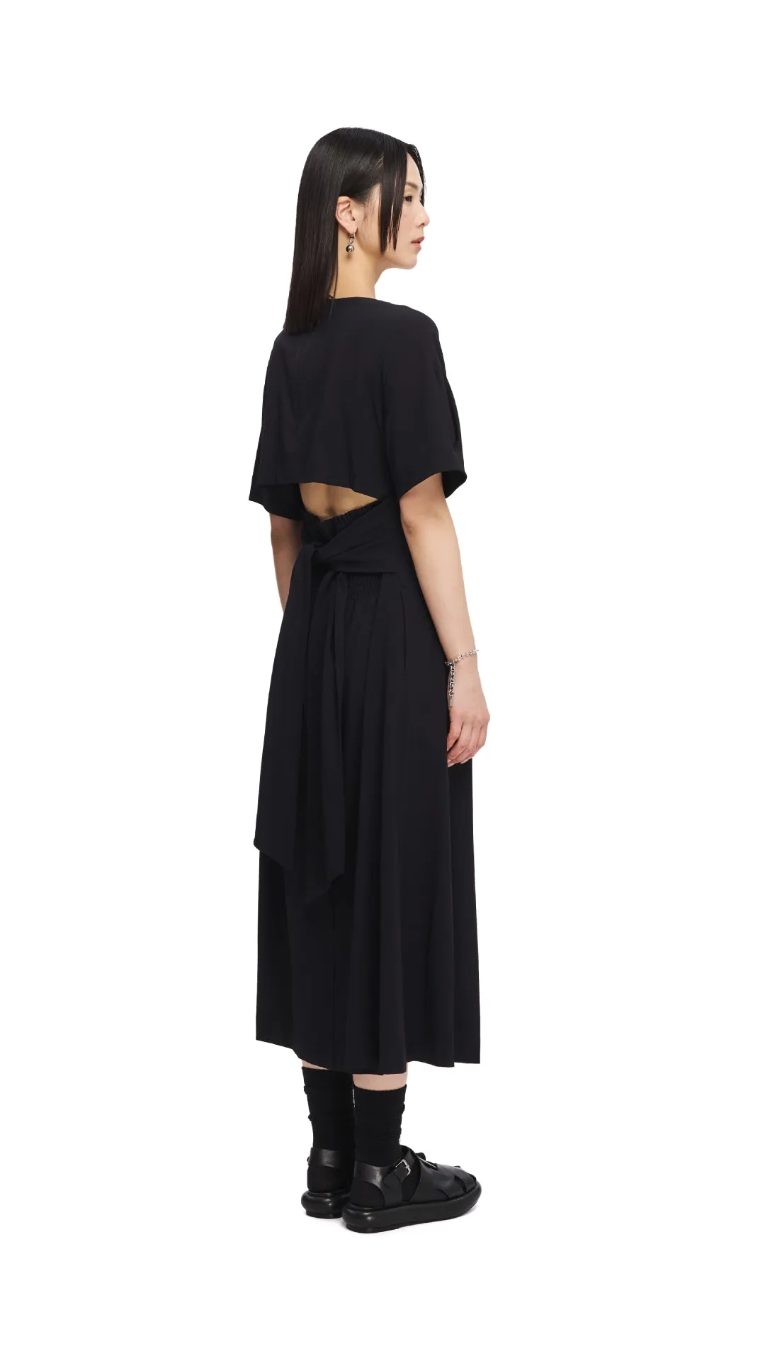 Back Ribbon Maxi Dress SoftTouch ZeroChafeSeams