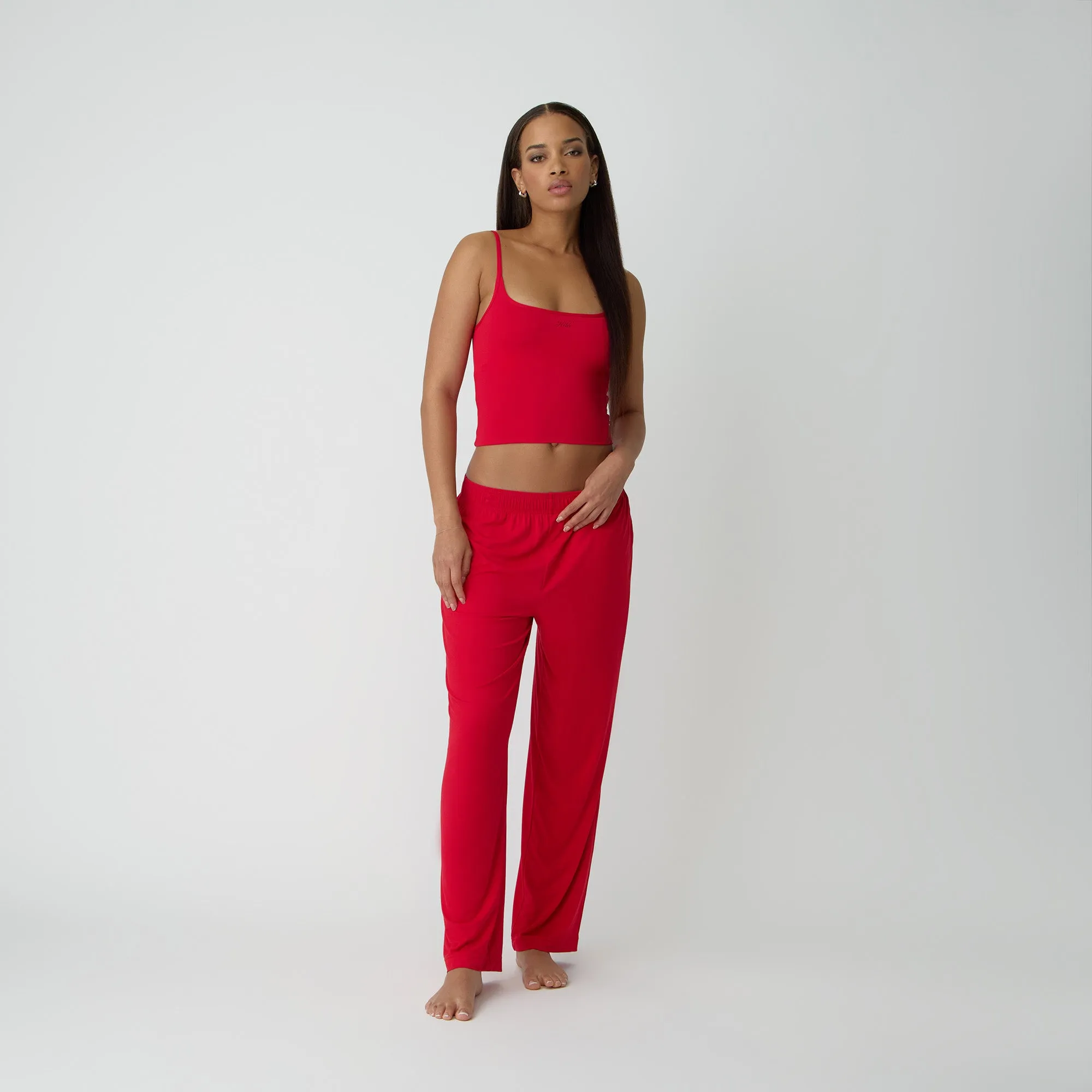 Kith Women Modal Cami - Cherry Bomb Evaluation - based low quality