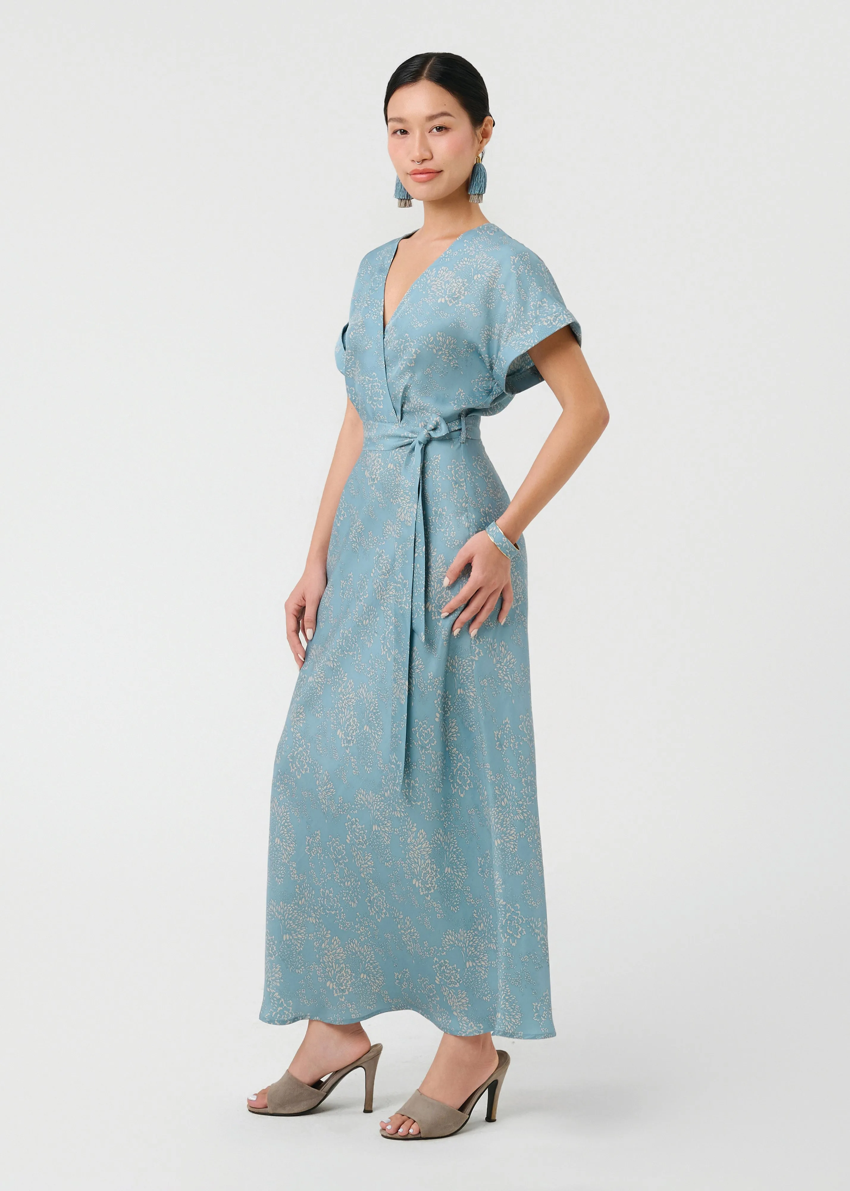 TAN CHAU - INLAY BLOOM Pure Linen Blend Energy Ease