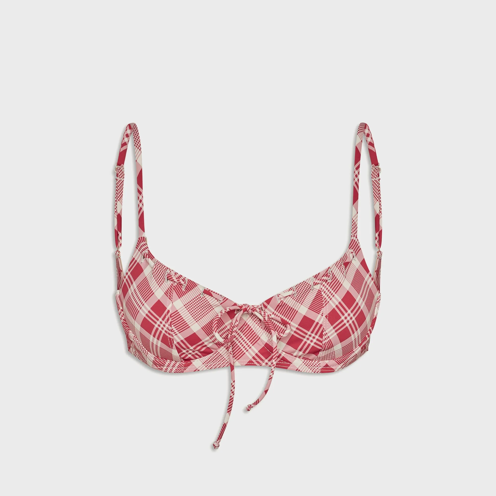 Bella Hadid x Frankies Bikinis Cola Top - Lovers Lane Butter Soft Stretch