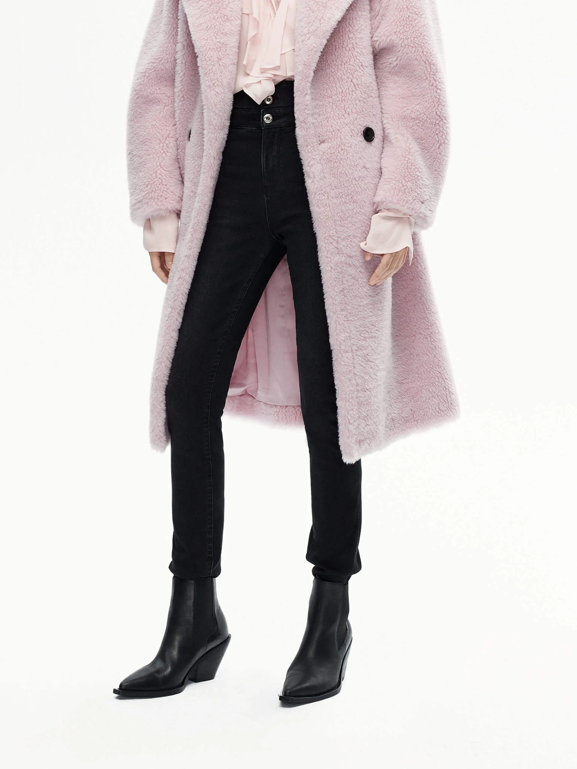 Casual Wear Stretch High Waist Skinny Jeans