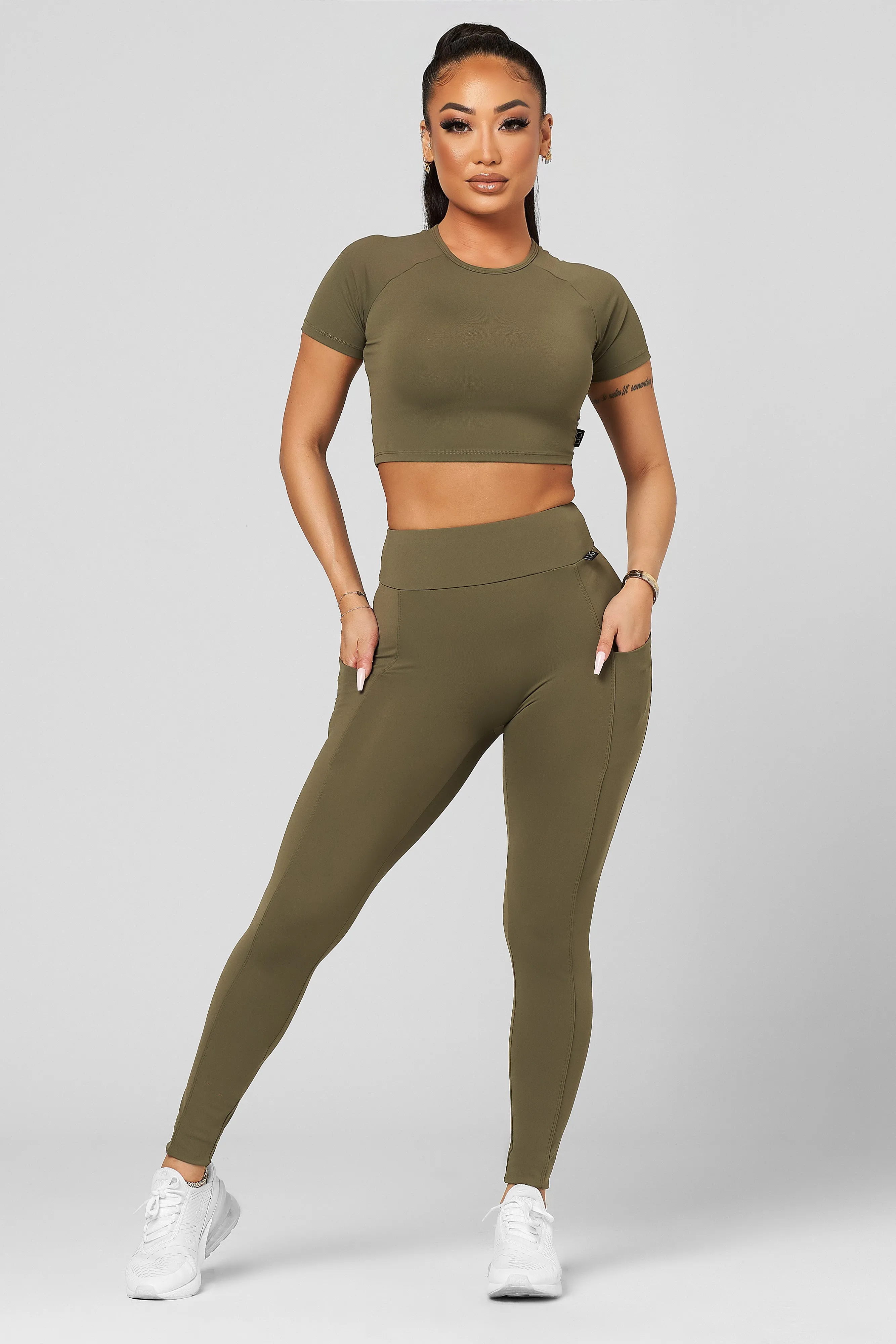 NoRubEdging Sage Pocket Legging