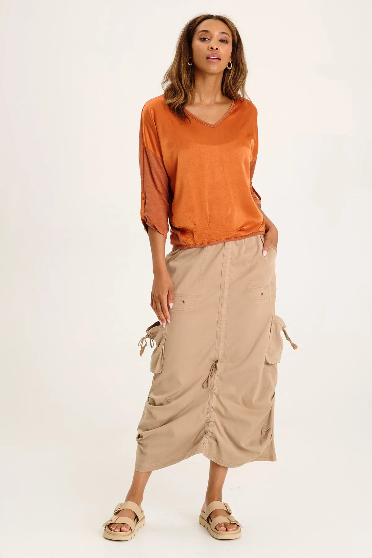 Macken Skirt Princess Glow Pure Linen Blend
