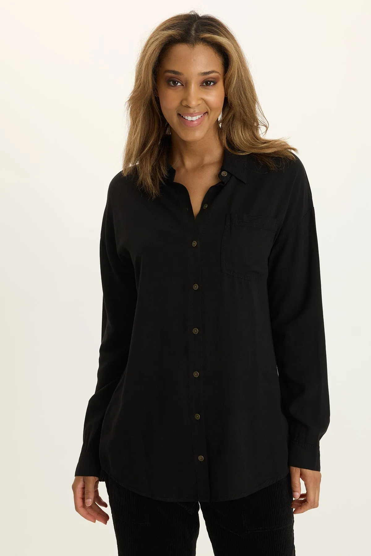 QuickPackable Design Cyber Core Dusten Lightweight Oversize Button-Up