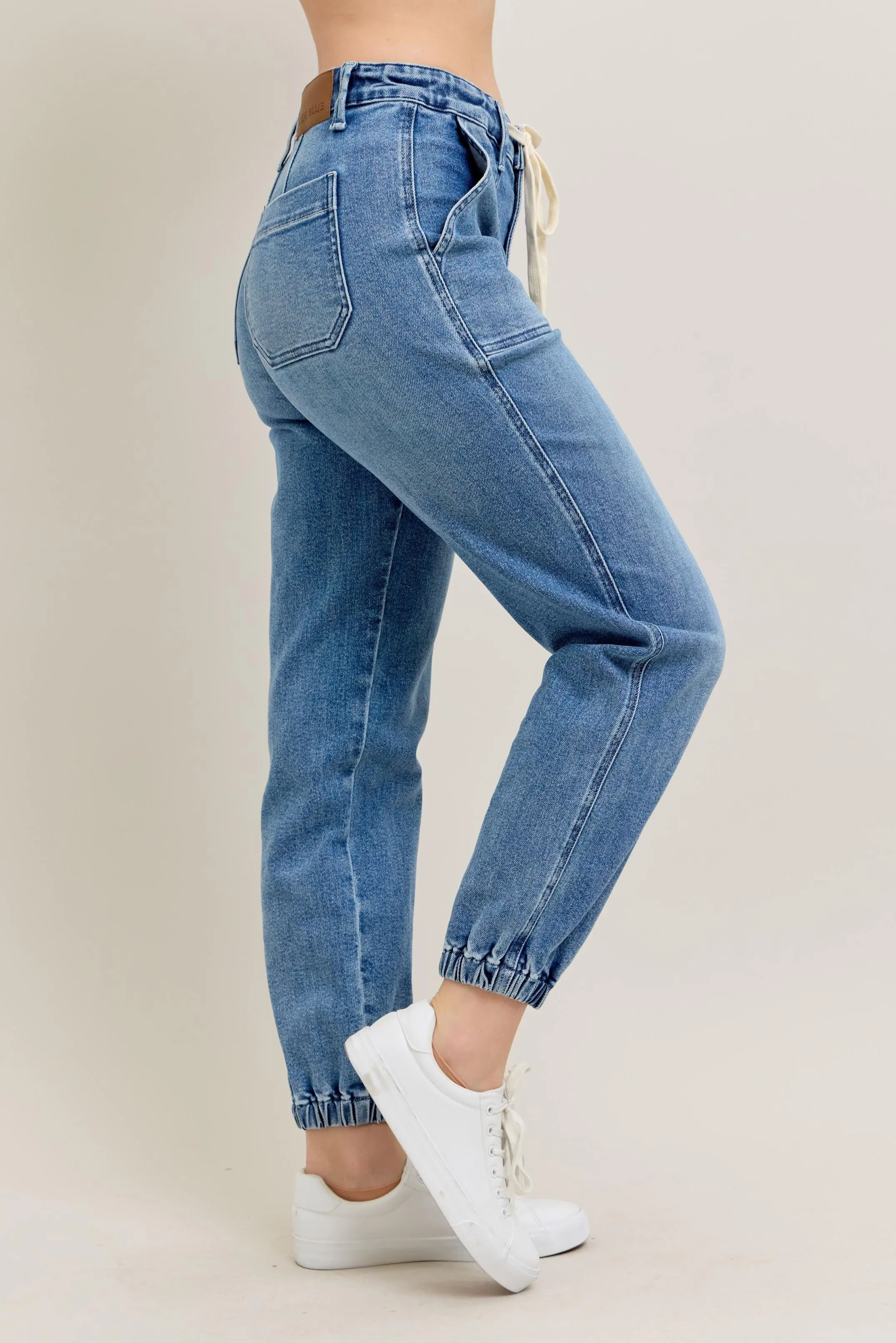 AntiPilling Fabric Love Glow Judy Blue Jogger Pants