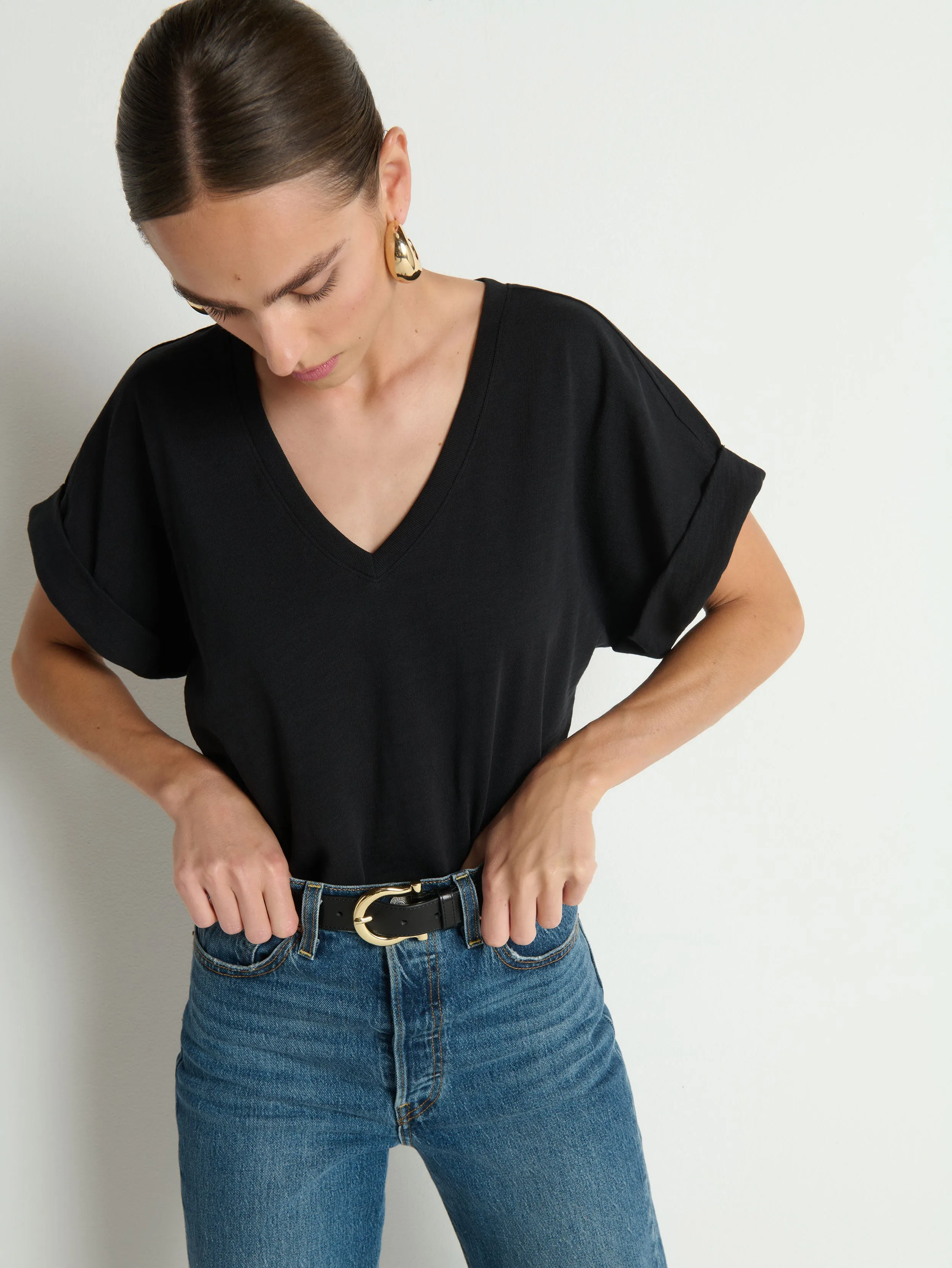 FadeResistant Color Strong Denim Stevie Top