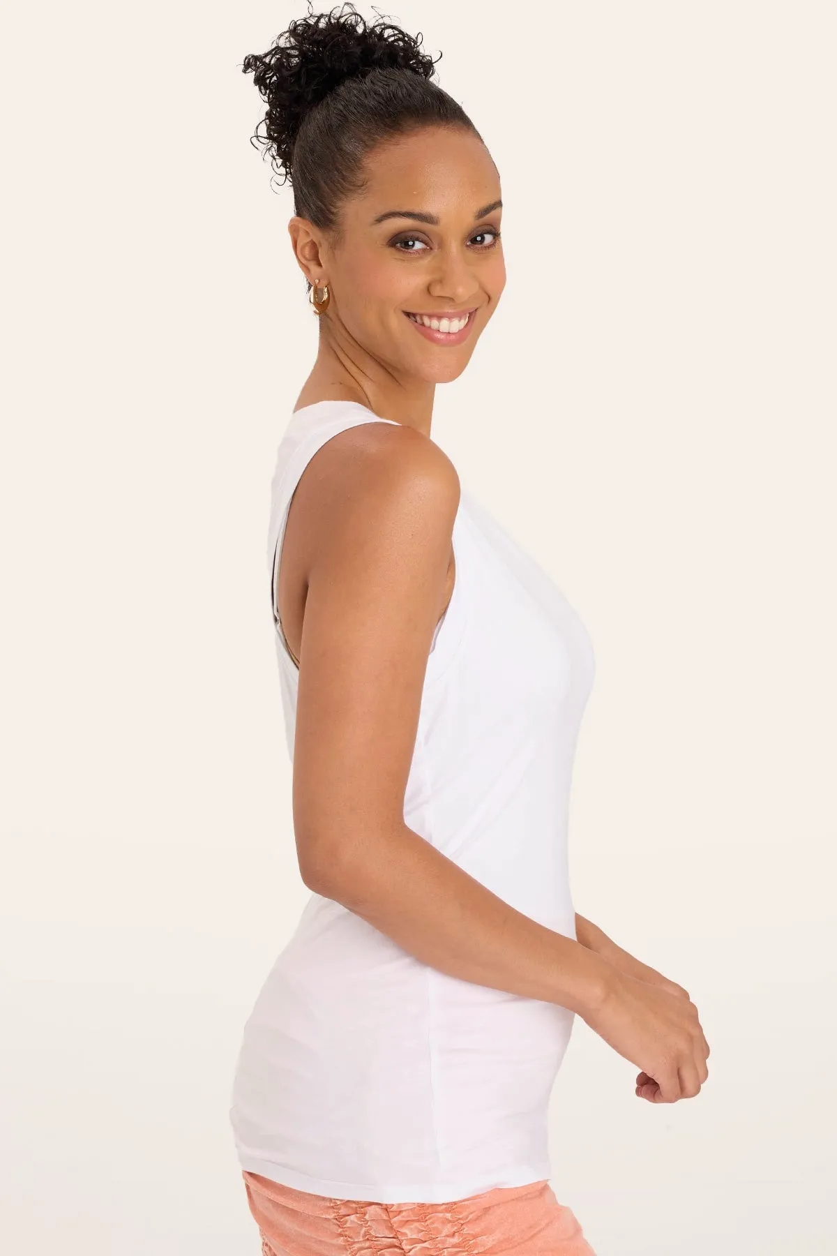 Placket Closure Calm Tone Essence Tank