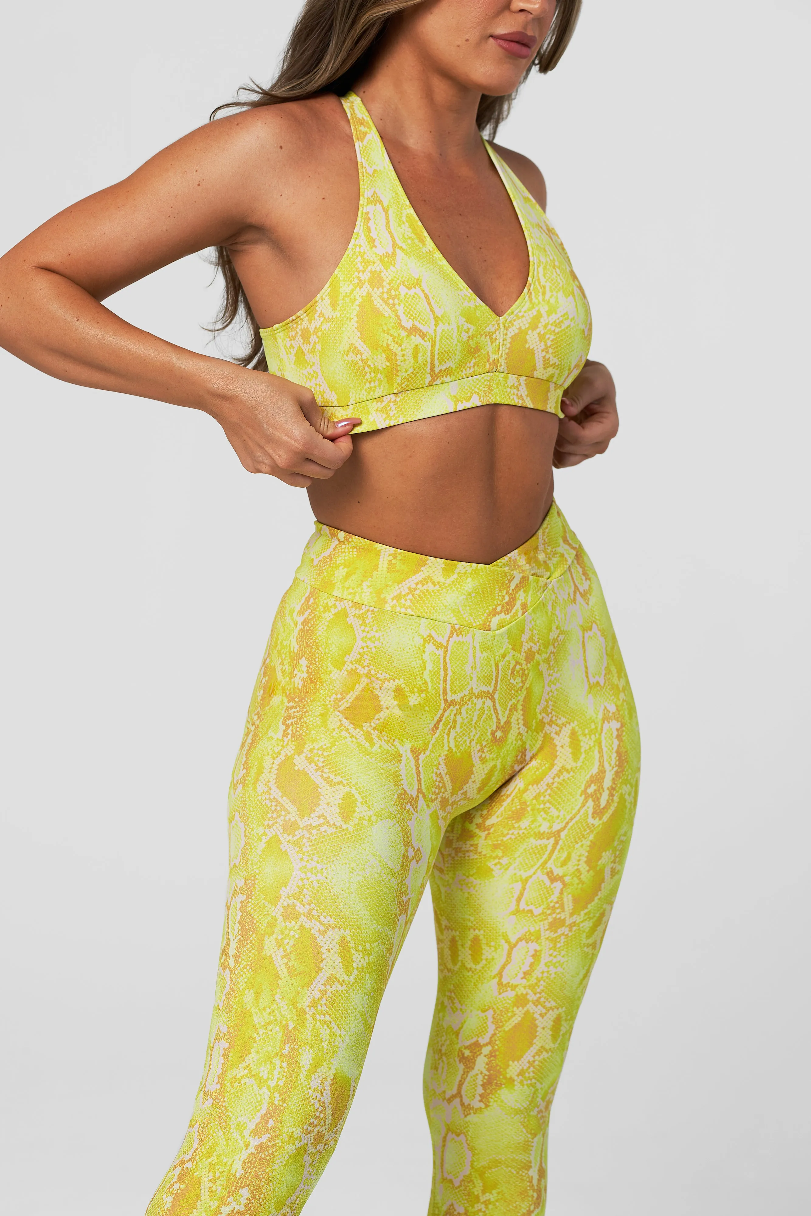 Sol V-Cut Scrunch Legging Thermal Insulation Layer Lightweight Construction