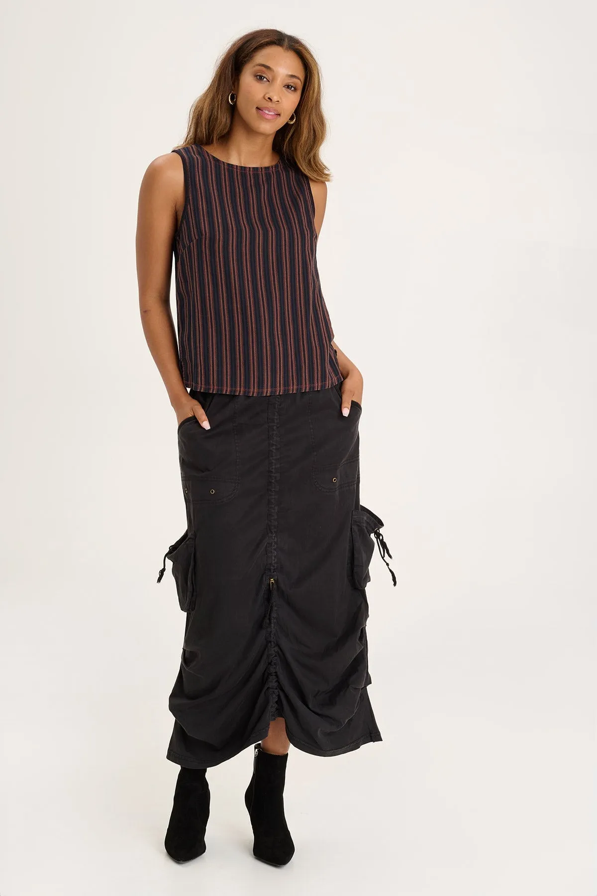 Gatlin Tank Adjustable Waistband