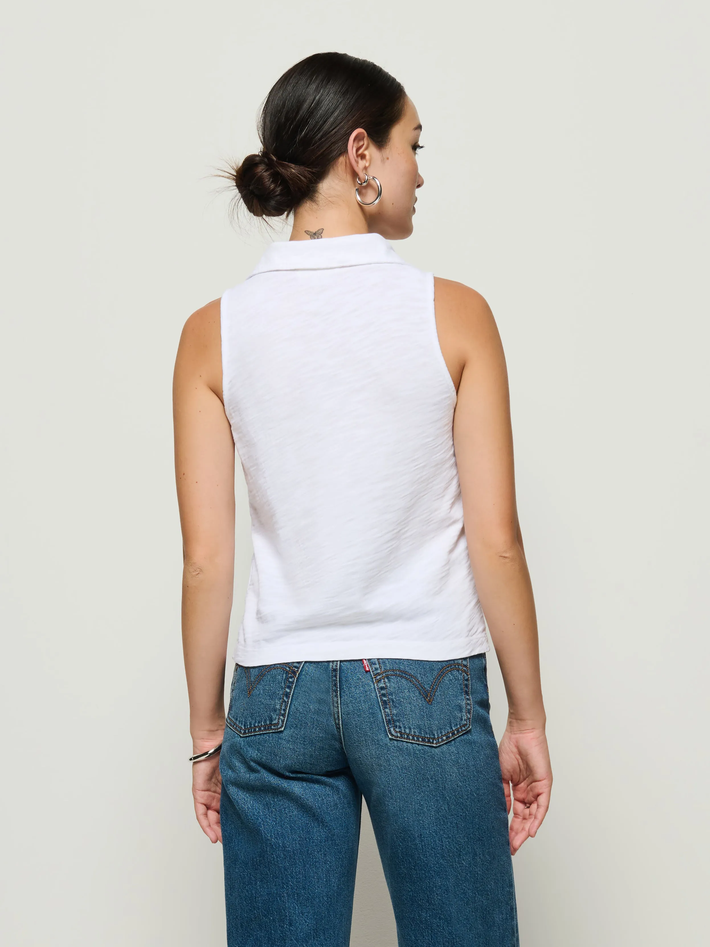 Conscious Core Legend Fit Roberta Collared Tank