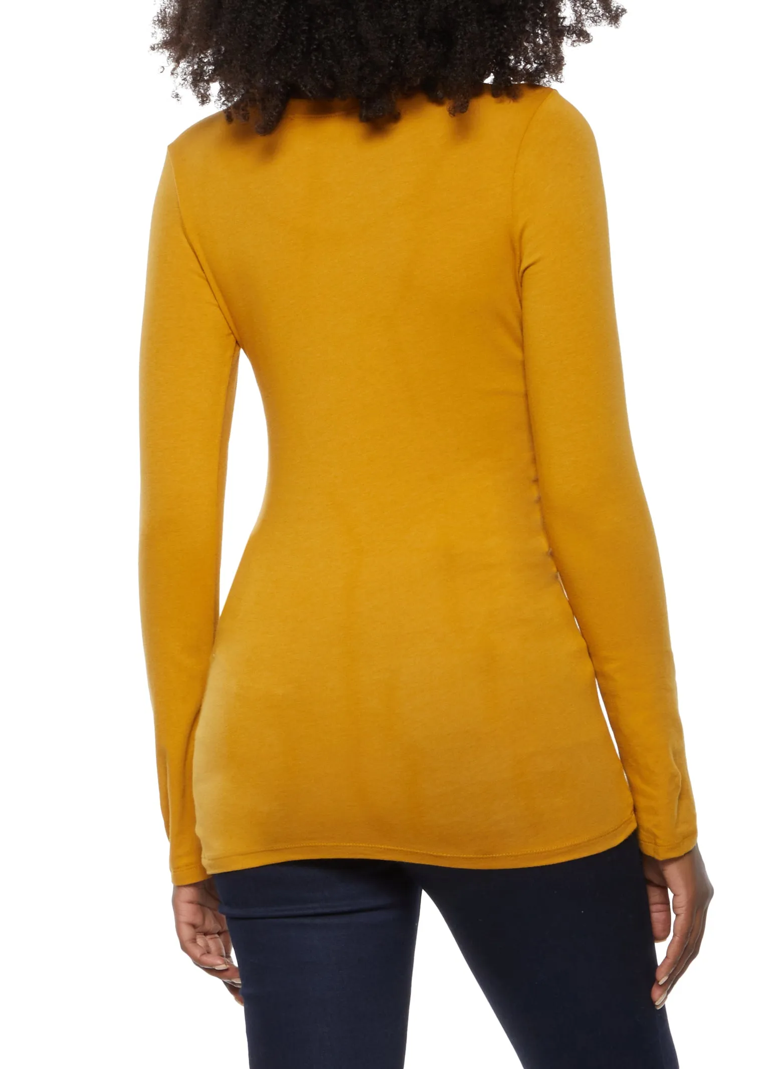 Trendy Essential Wardrobe Solid Long Sleeve Tee