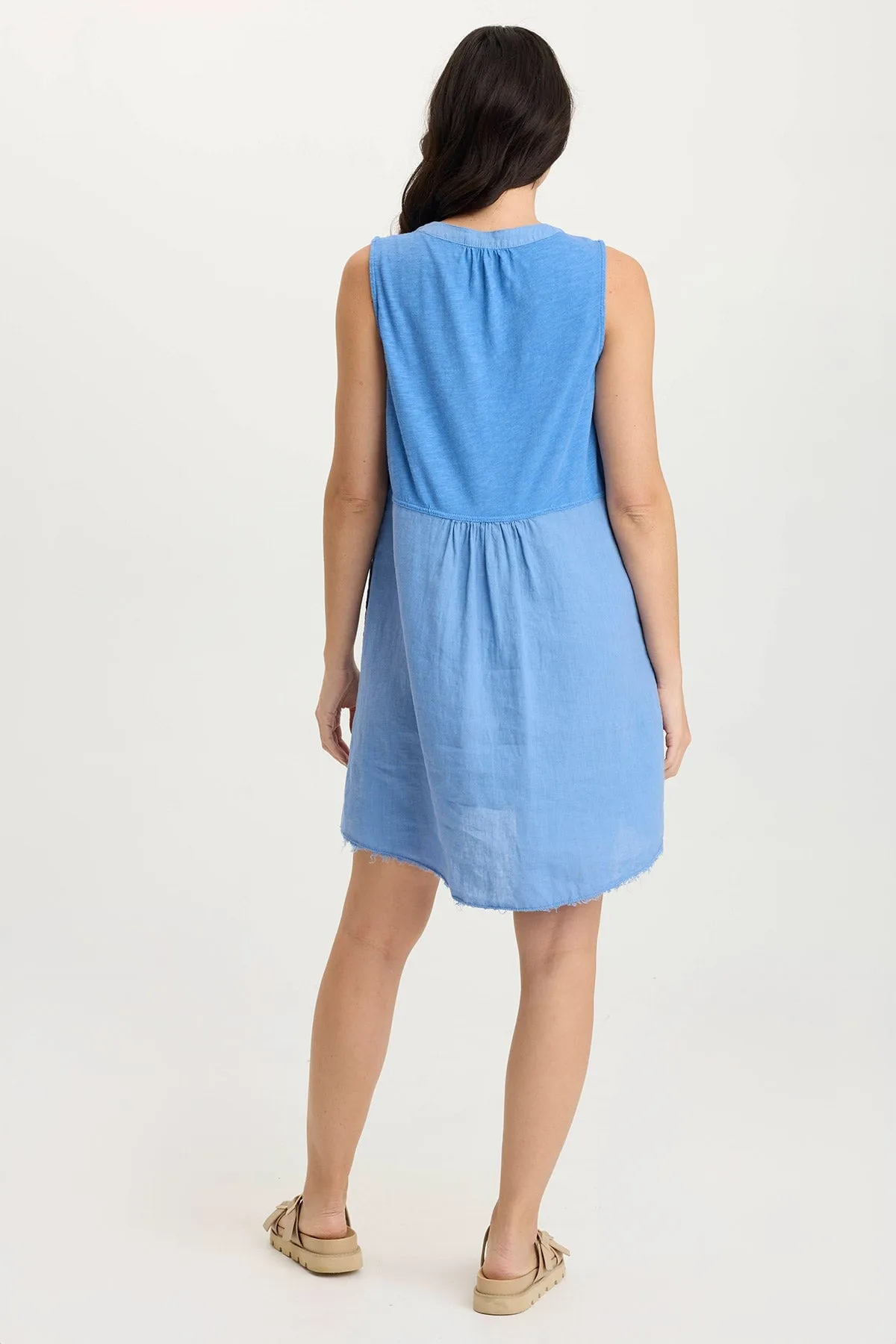 Noble Grace Light Ease Catava Linen/Jersey Tank Dress