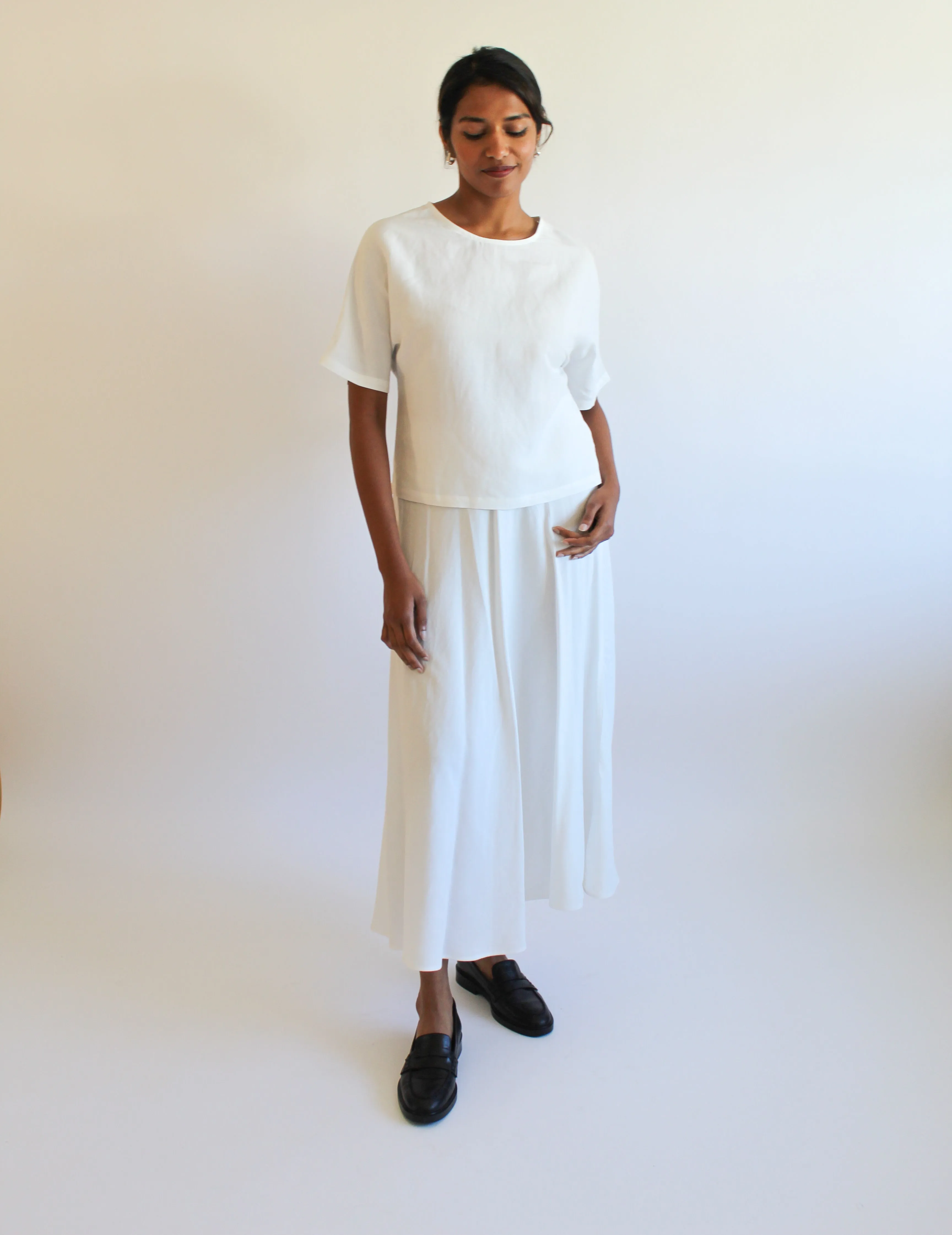 SweatWickingLining Push Edge Long Skirt